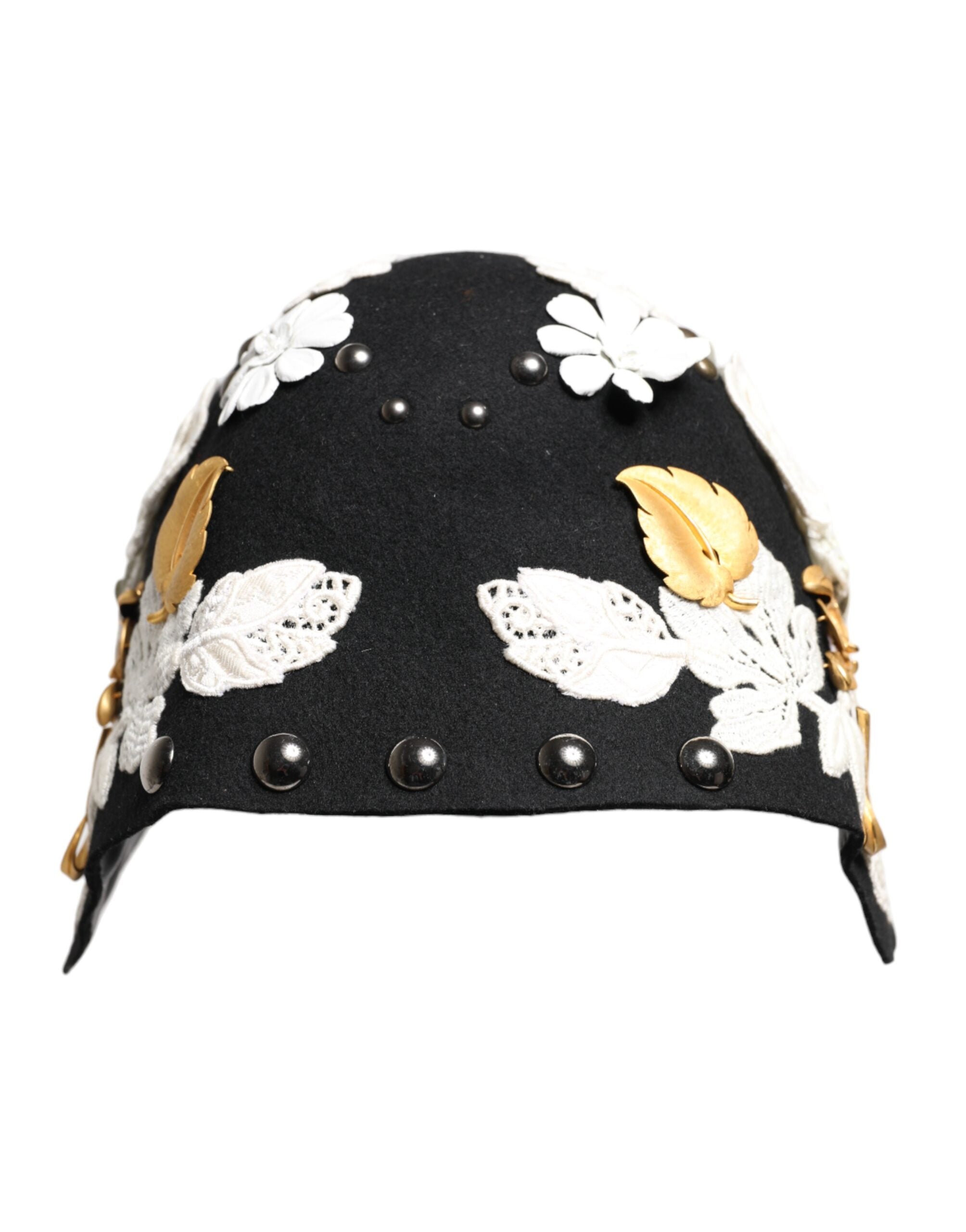 Chapeau cloche Dolce & Gabbana noir