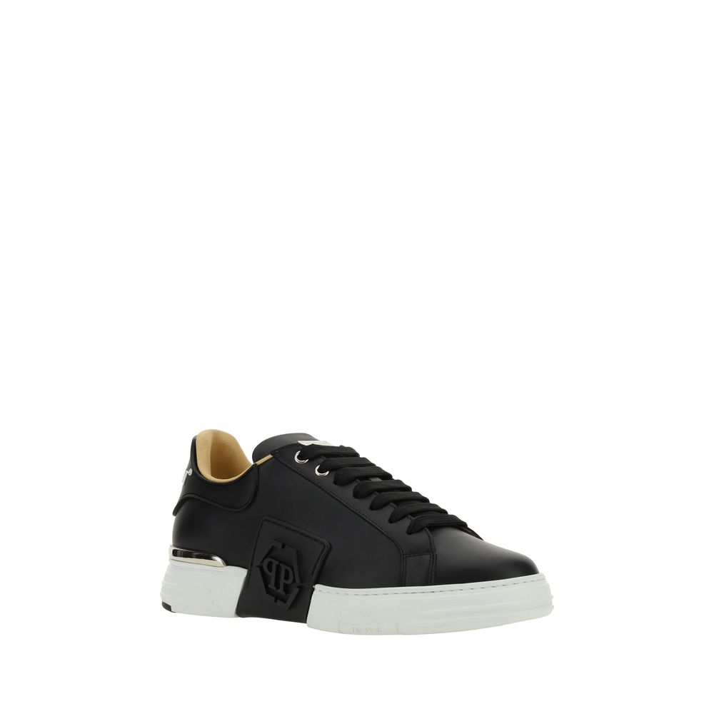Baskets Philipp Plein Hexagon blanches