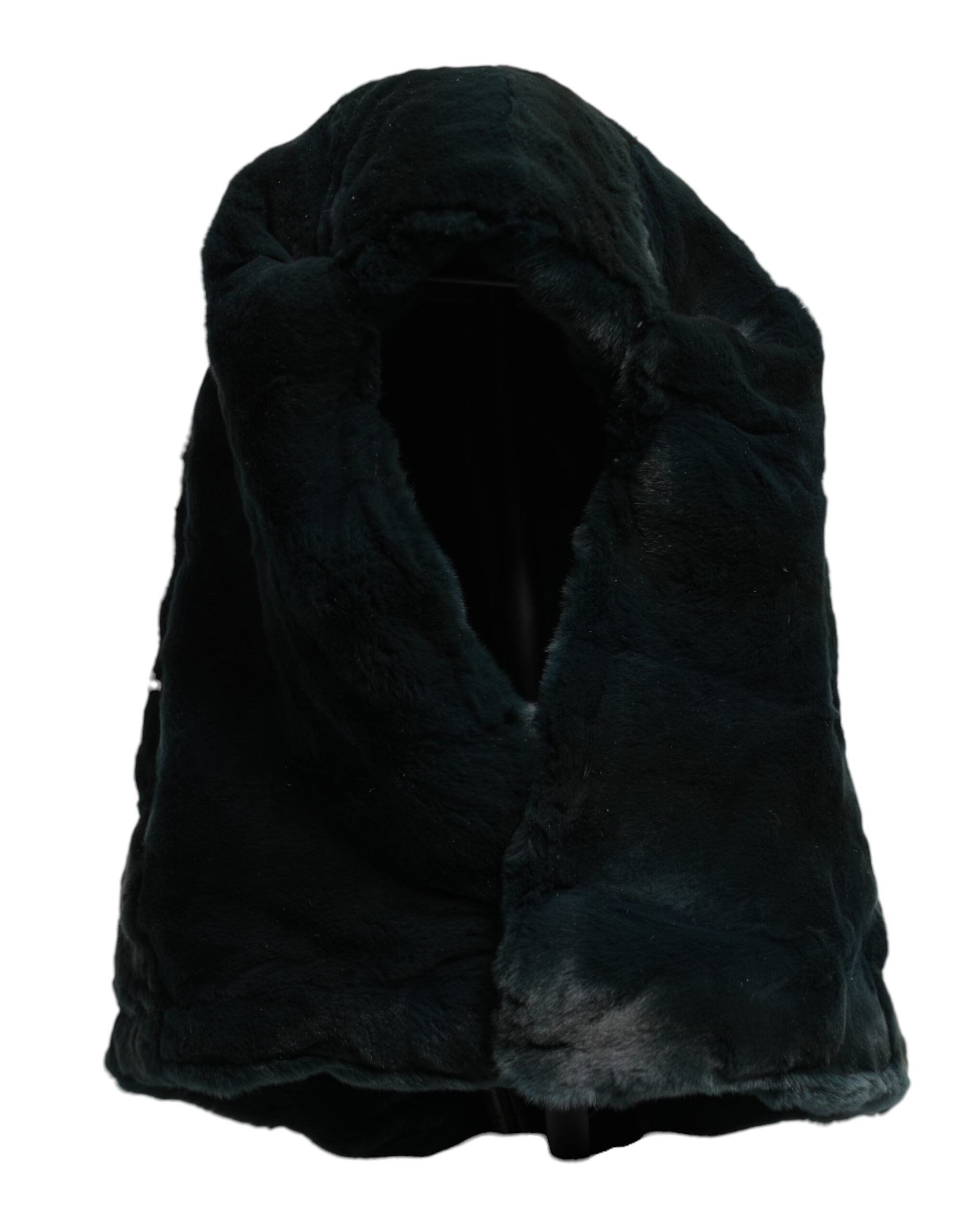 Bonnet Dolce & Gabbana en vison noir