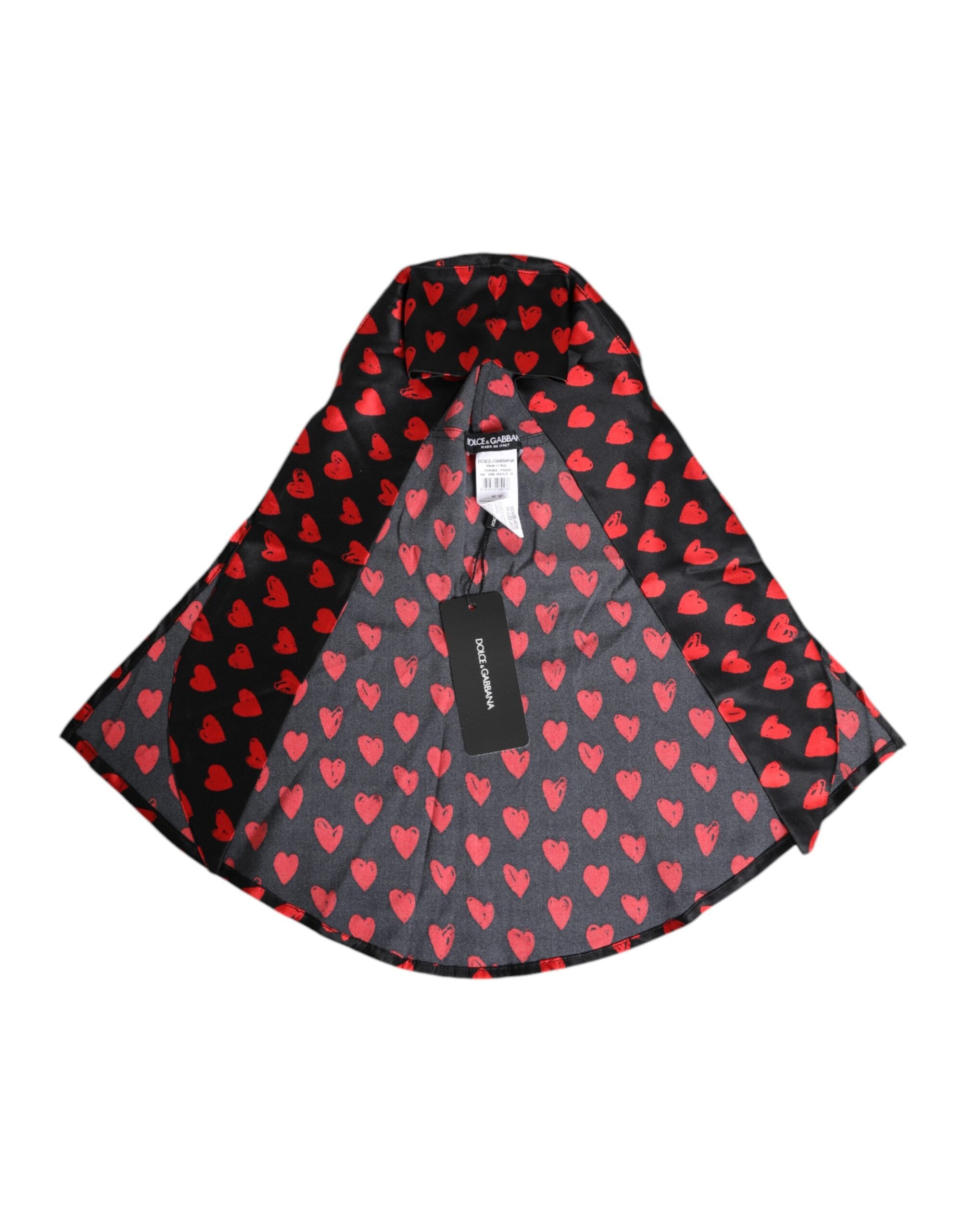 Chapeau Dolce & Gabbana soleil noir et rouge