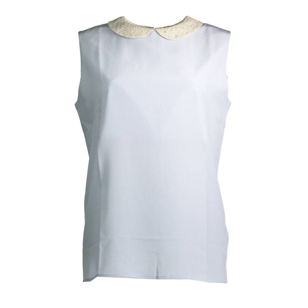 Débardeur Gant à épaulettes larges bleu
