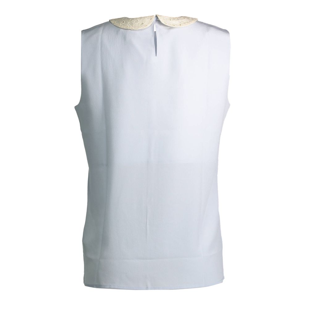 Débardeur Gant à épaulettes larges bleu