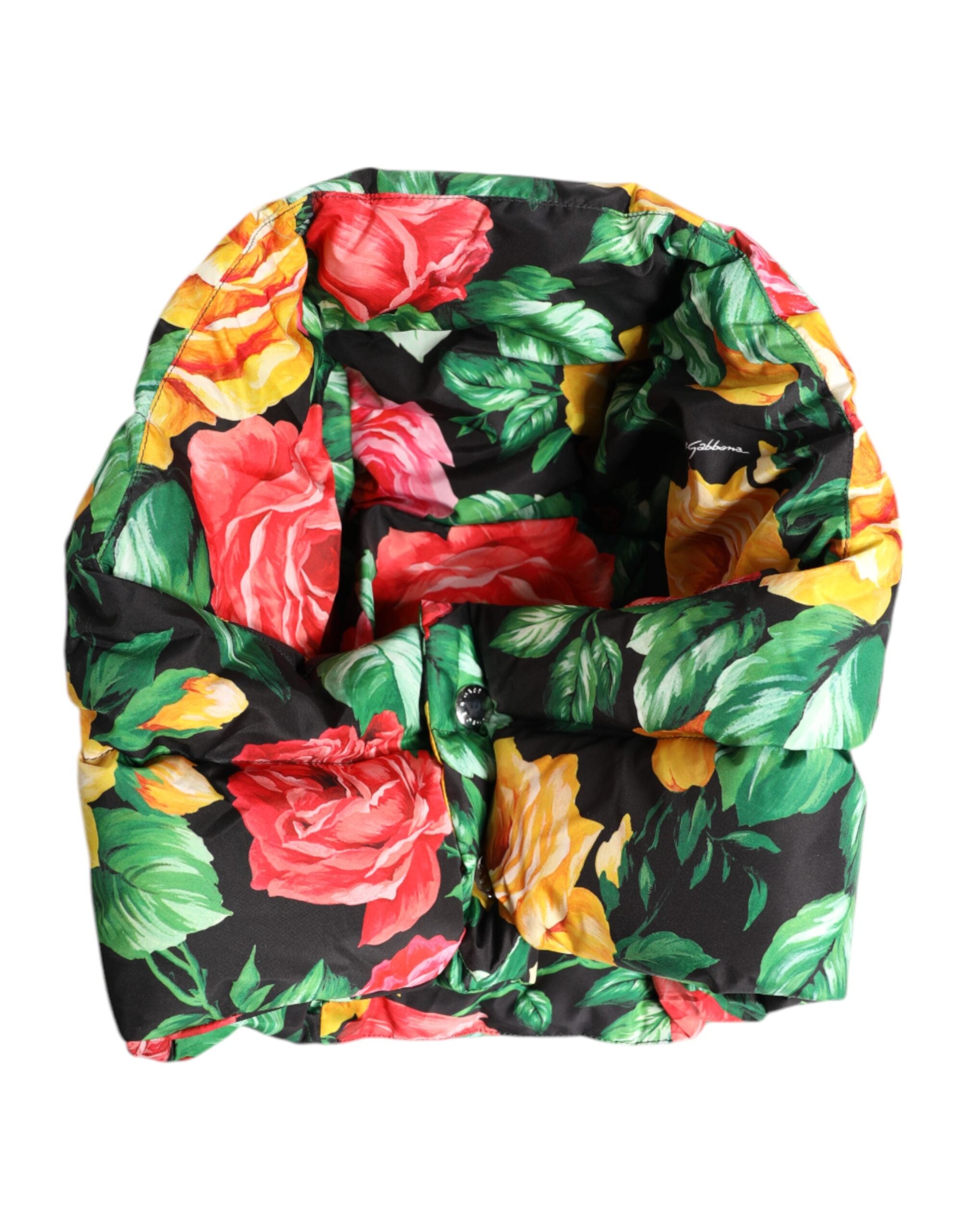 Casquette DOLCE & GABBANA à fleurs multicolore