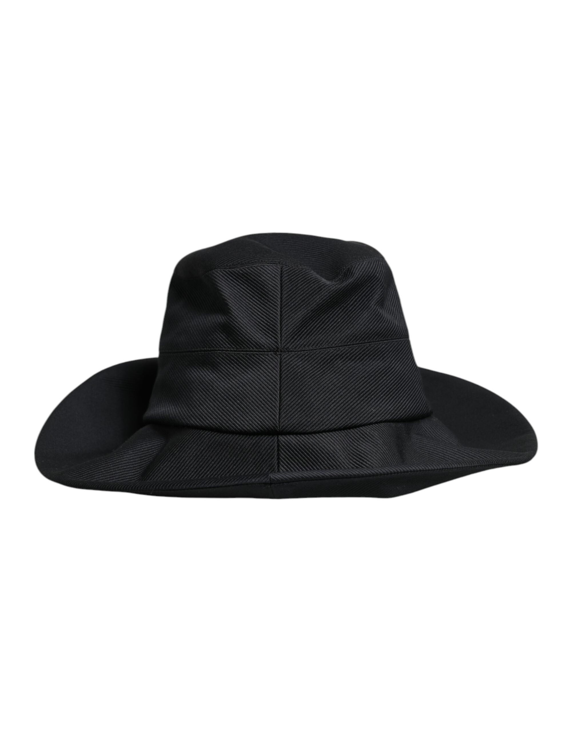 Chapeau fedora Dolce & Gabbana noir