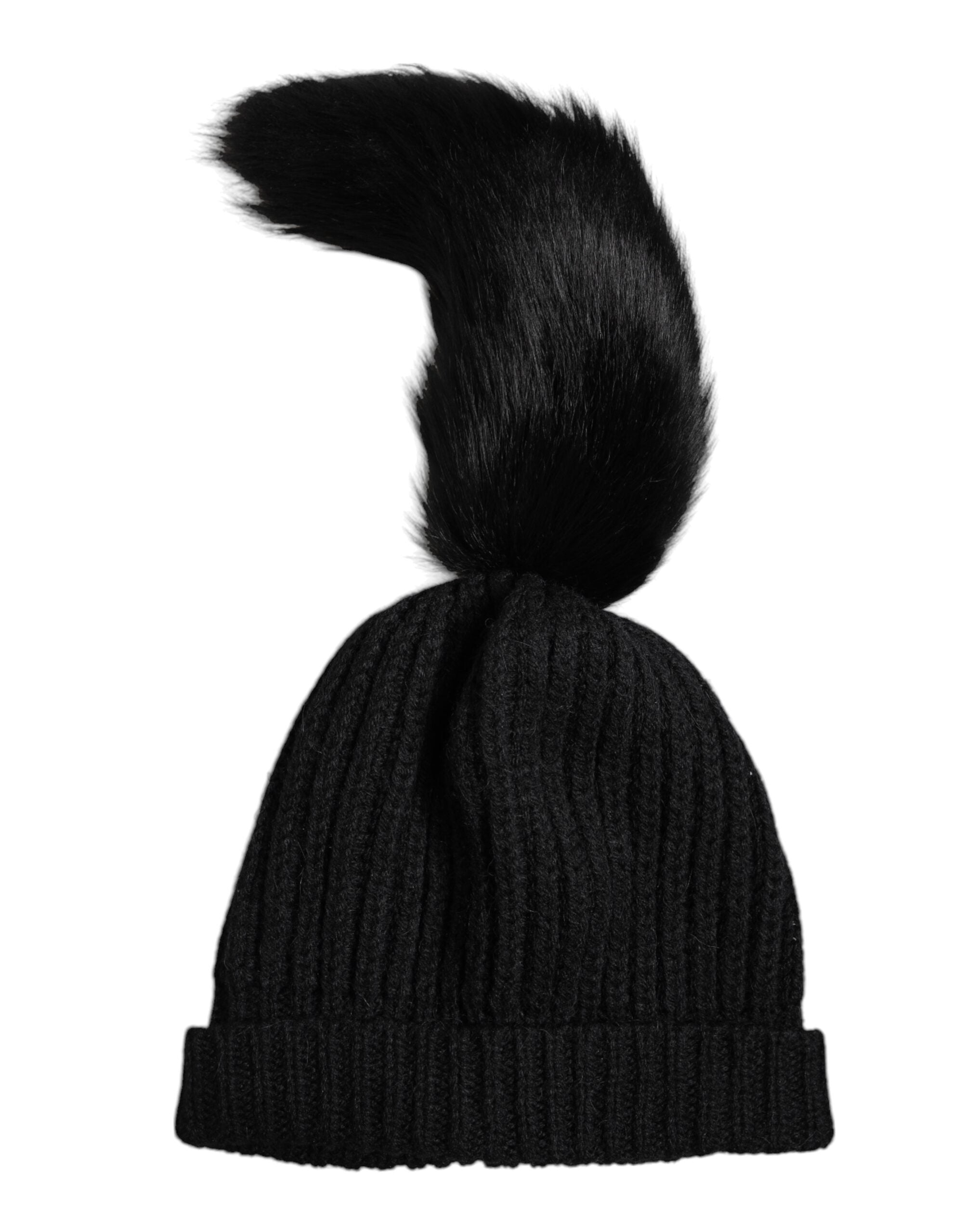 Bonnet Dolce & Gabbana en noir