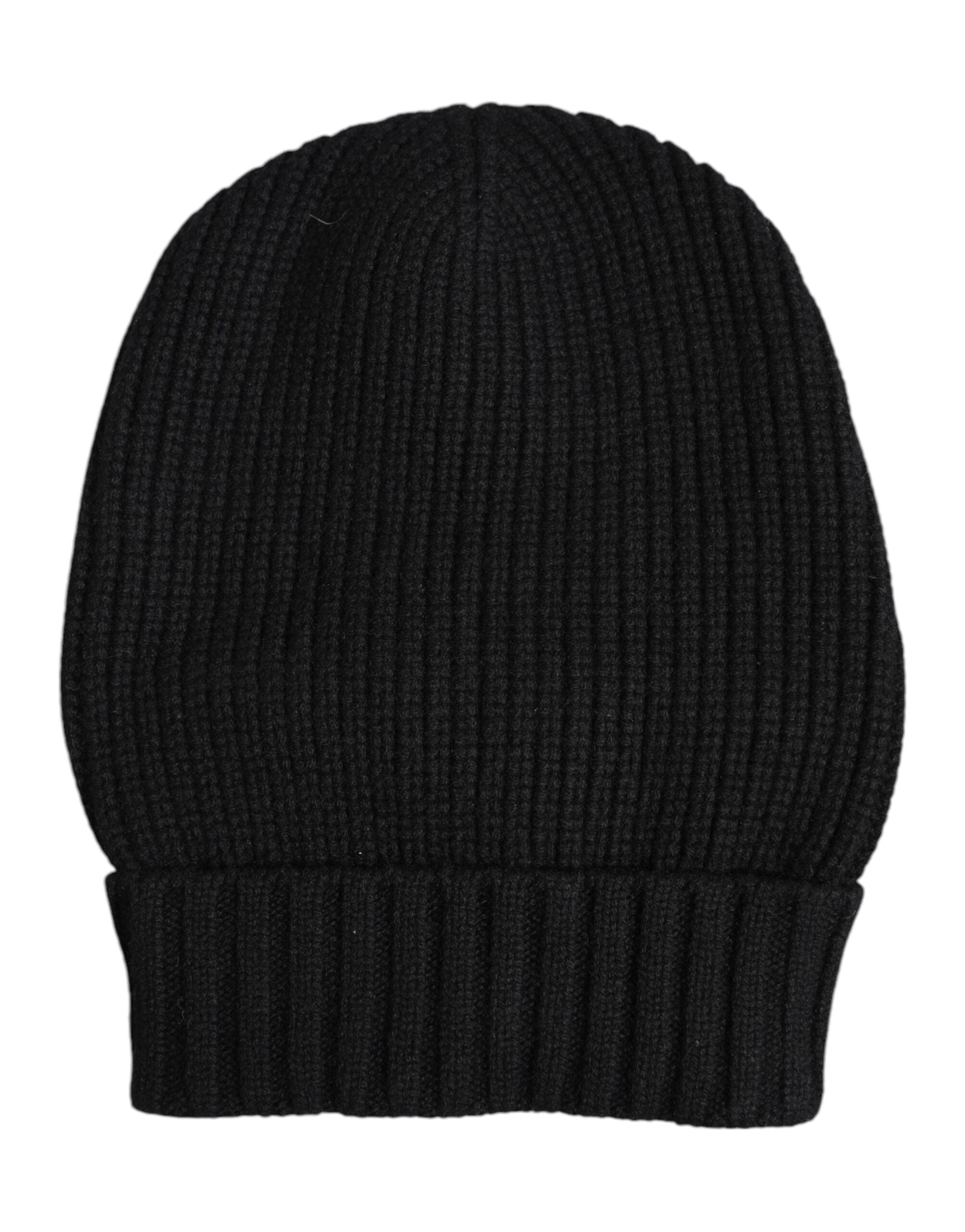 Bonnet Dolce & Gabbana en cachemire noir