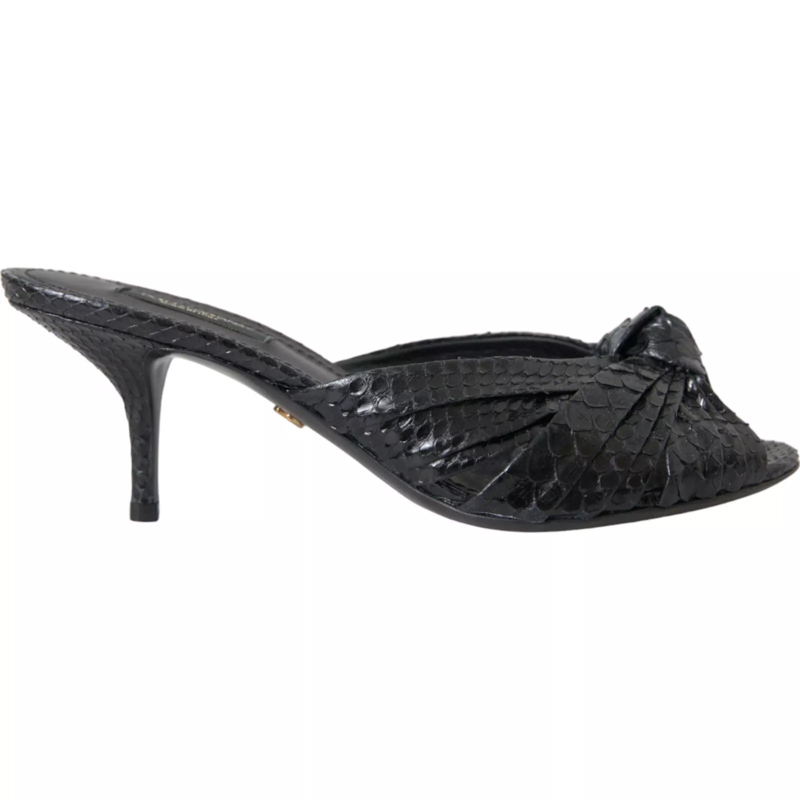Sandales Dolce & Gabbana à talons noires