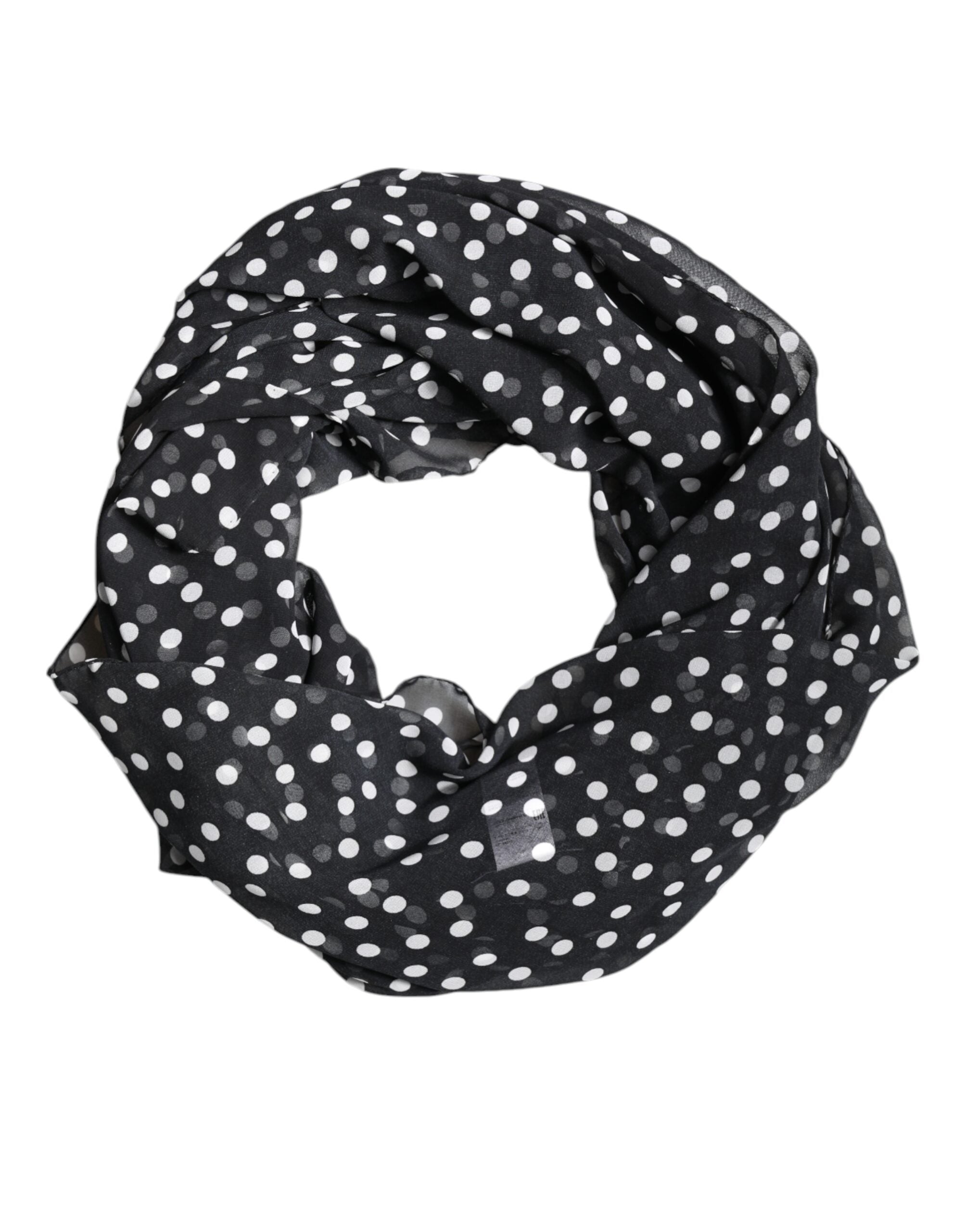 Écharpe Dolce & Gabbana wrap noire