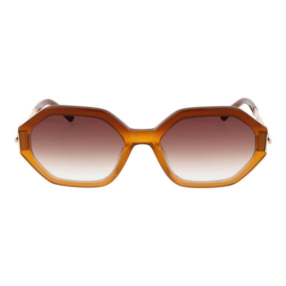 Lunettes de soleil brunes