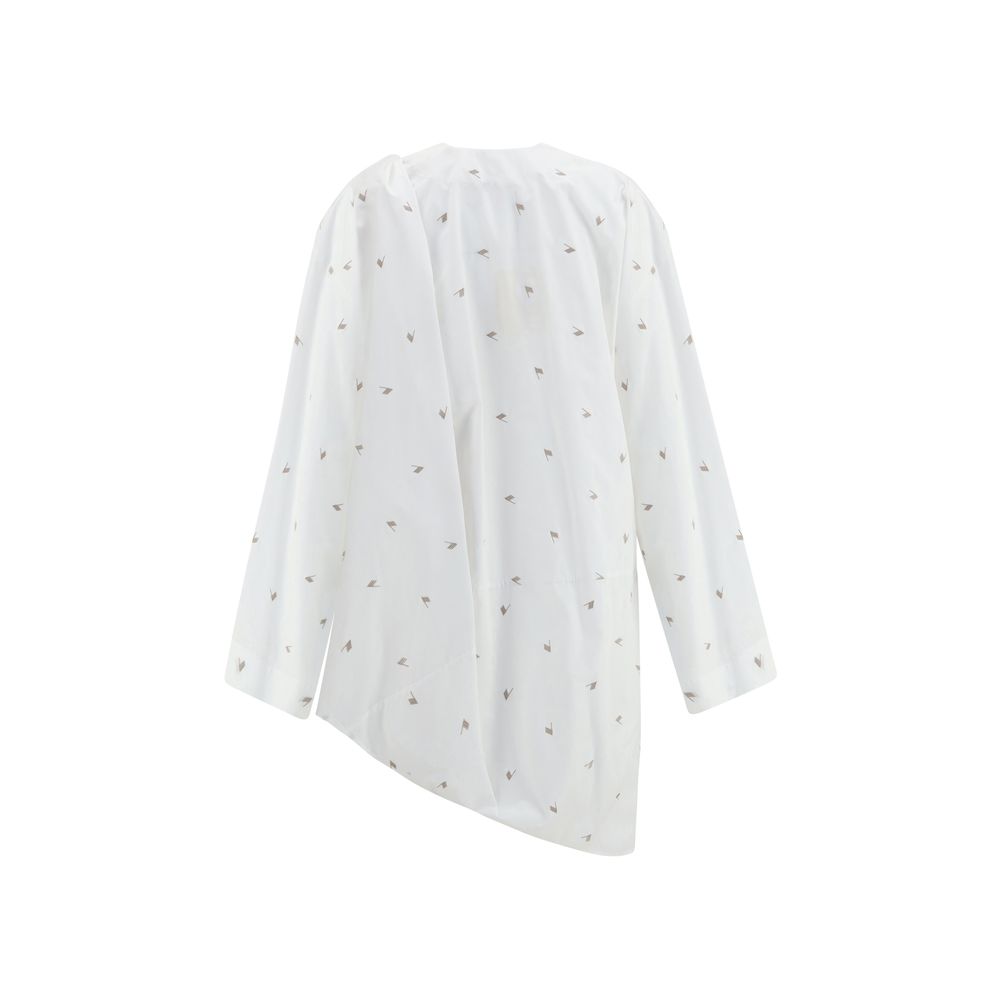 Robe The Attico asymétrique noire