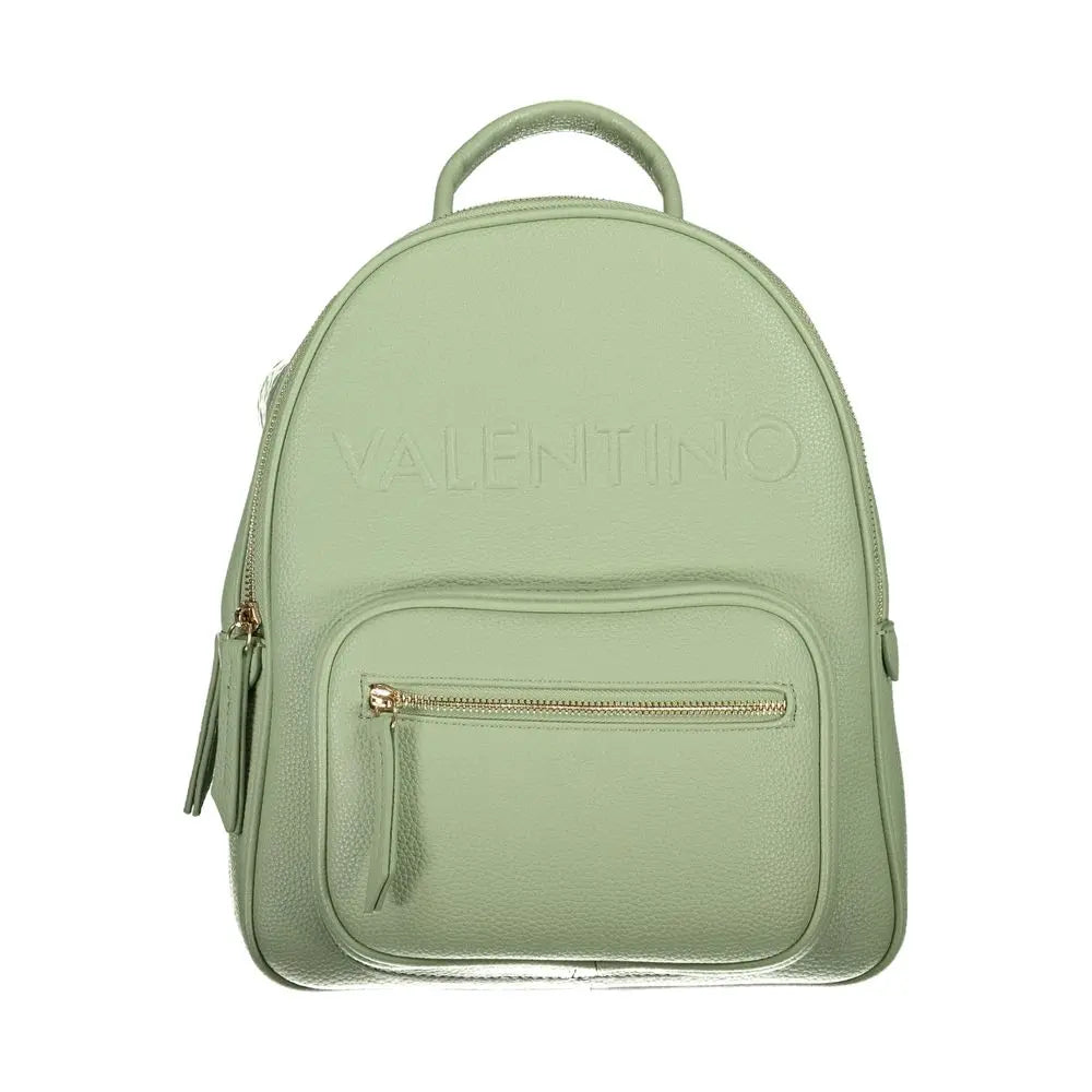 Sac à dos recyclé vert Mario Valentino