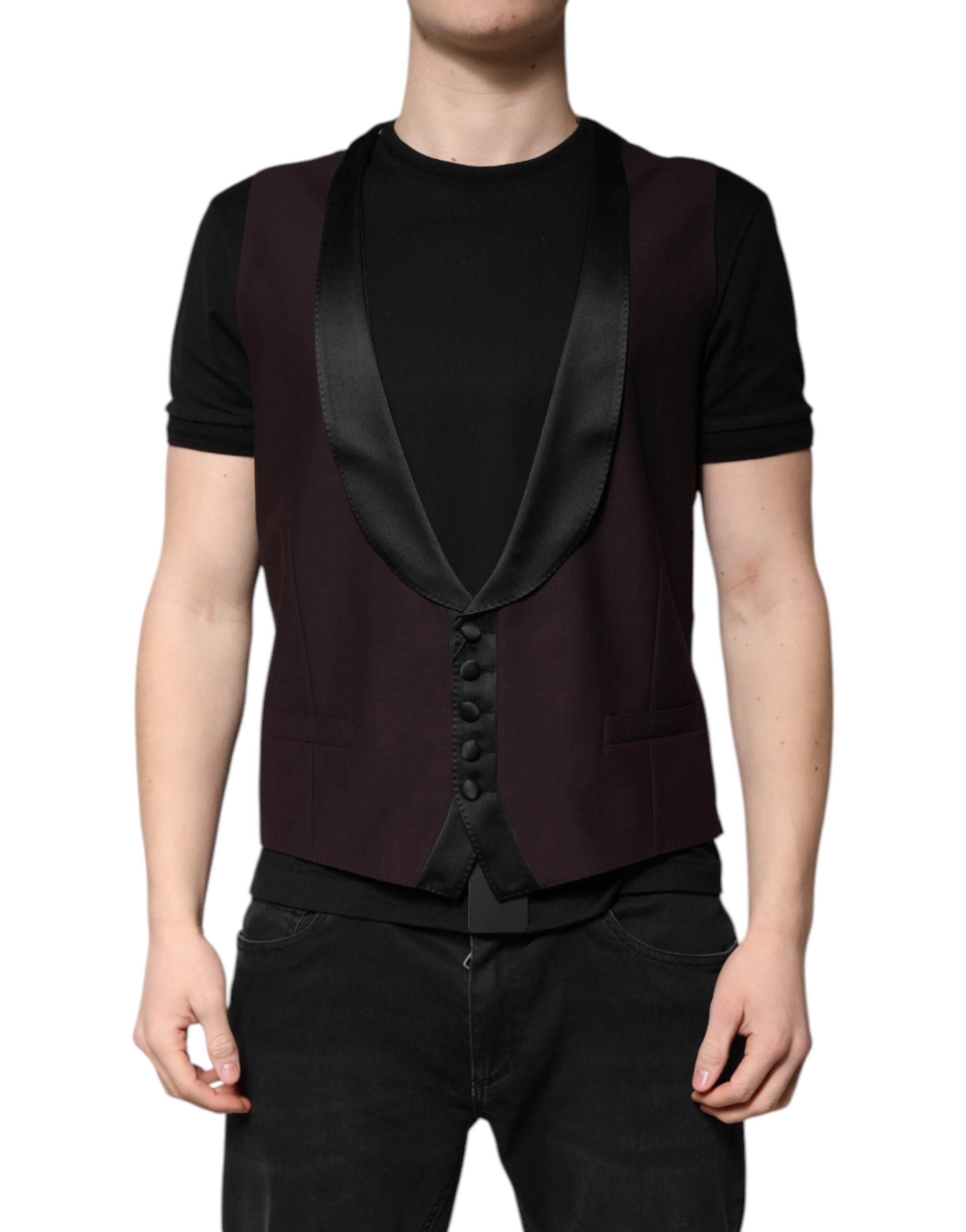 Gilet DOLCE & GABBANA maroon
