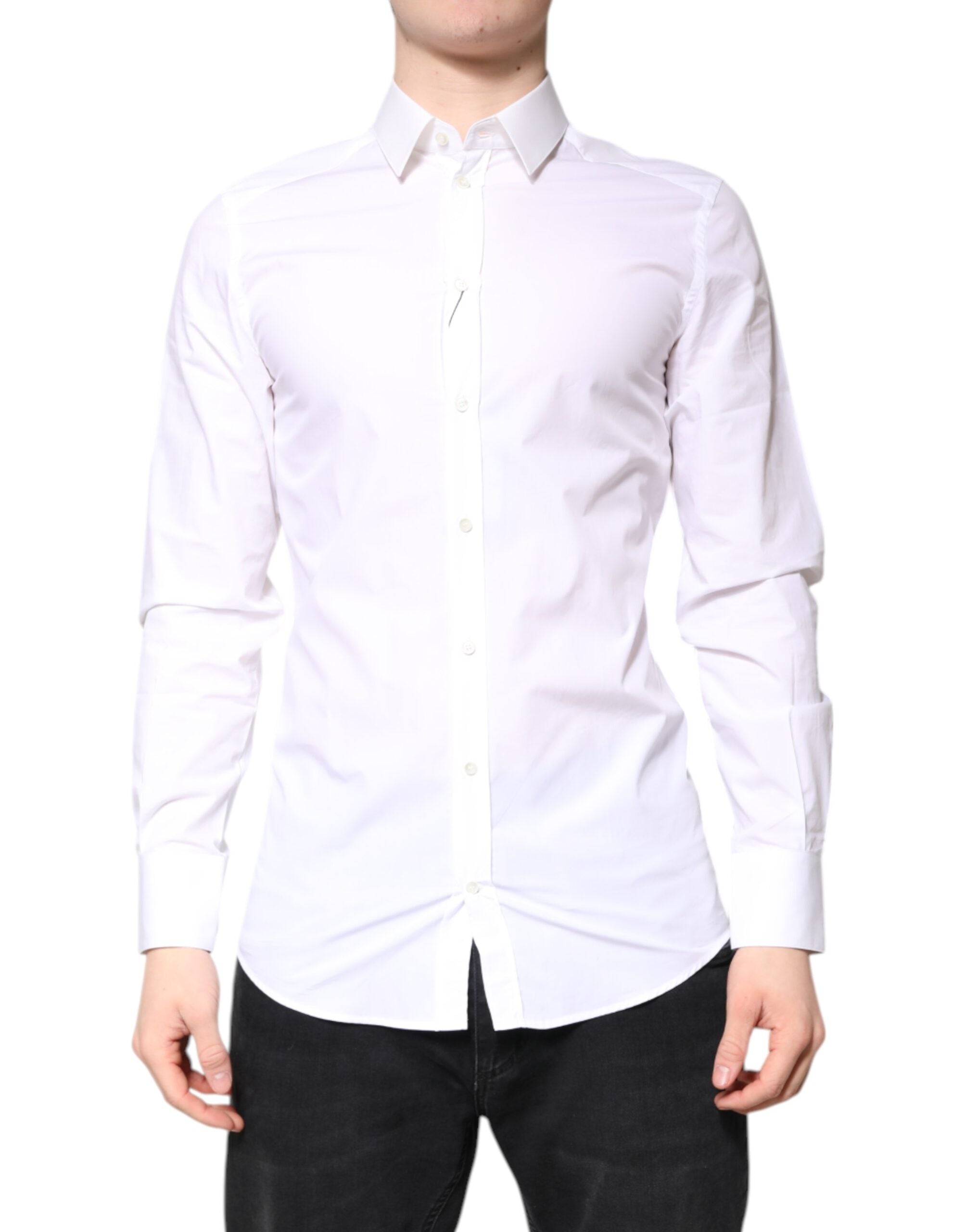 Chemise Dolce & Gabbana GOLD blanche