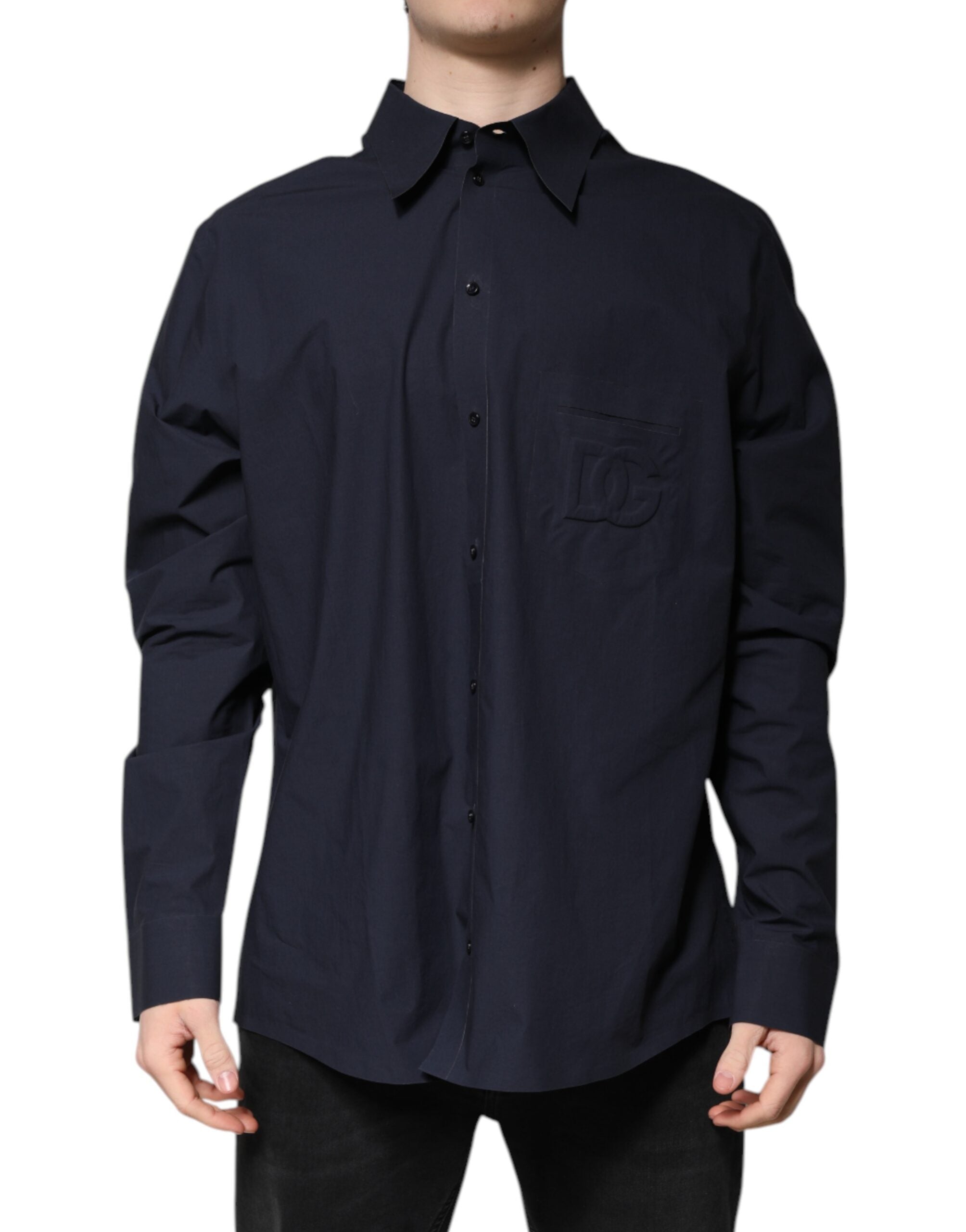 Chemise Dolce & Gabbana bleue foncée
