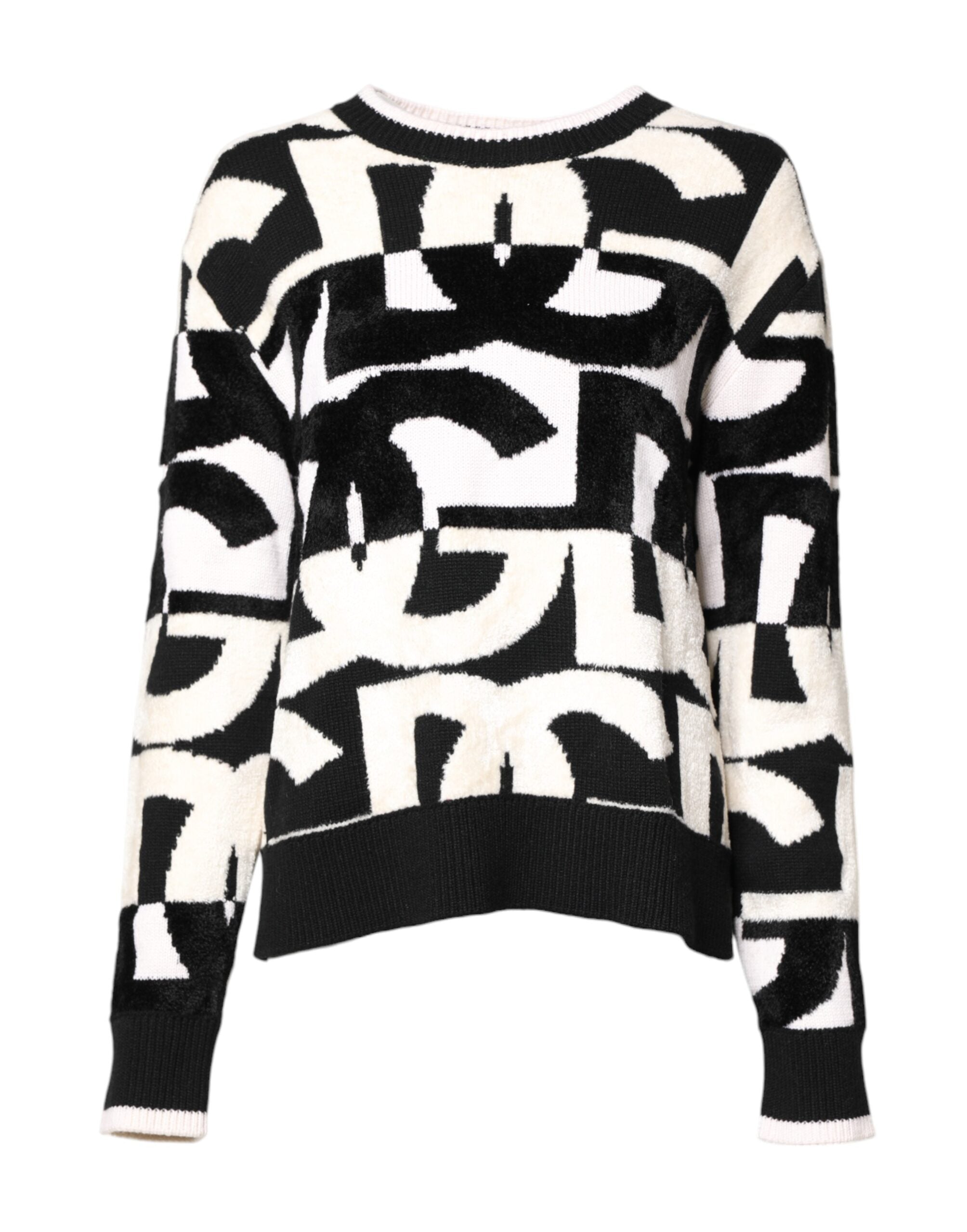 Pull Dolce & Gabbana logo blanc