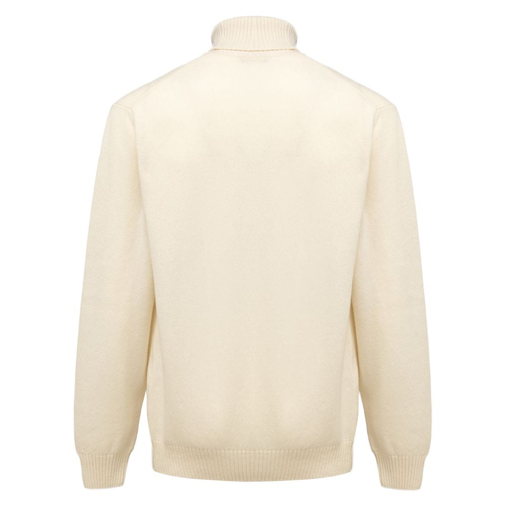 Turtleneck Cruciani Cashmere blanc