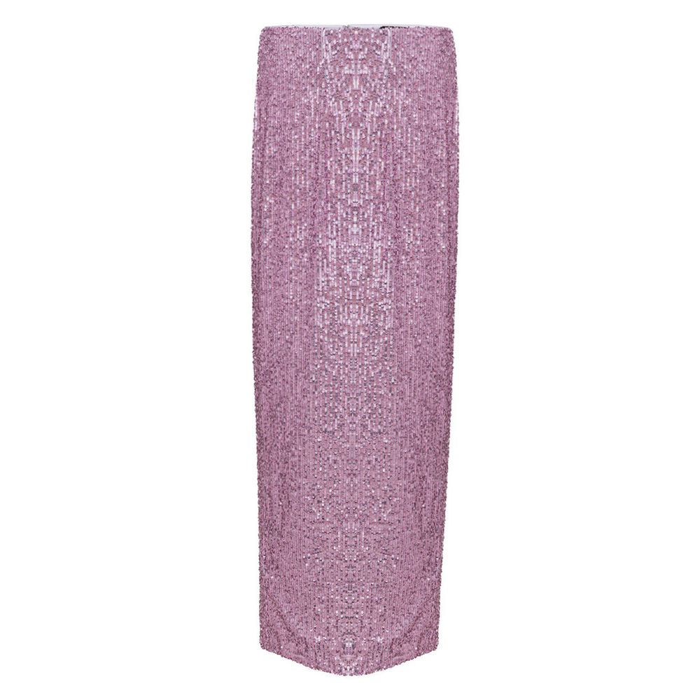 Jupe Tom Ford à sequins rose