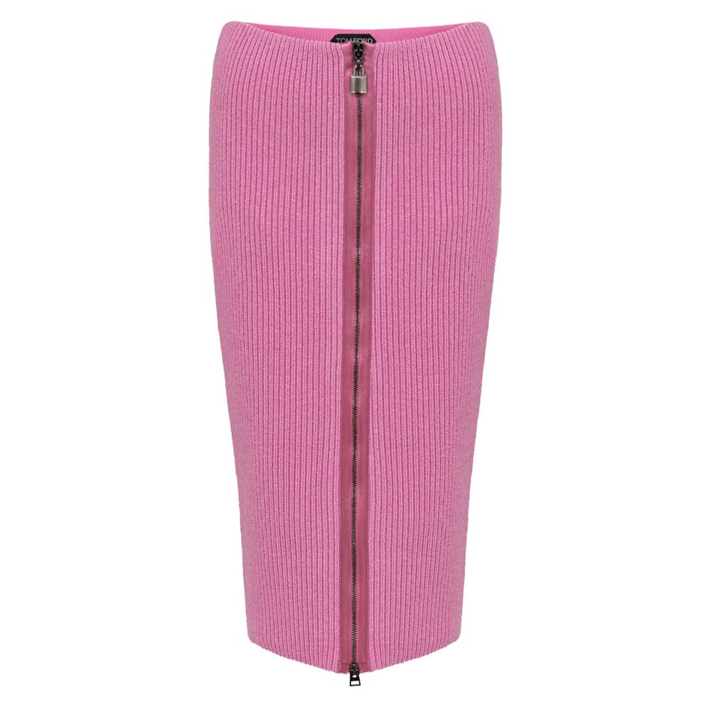 Jupe crayon Tom Ford GCK149YAX597DP285 rose