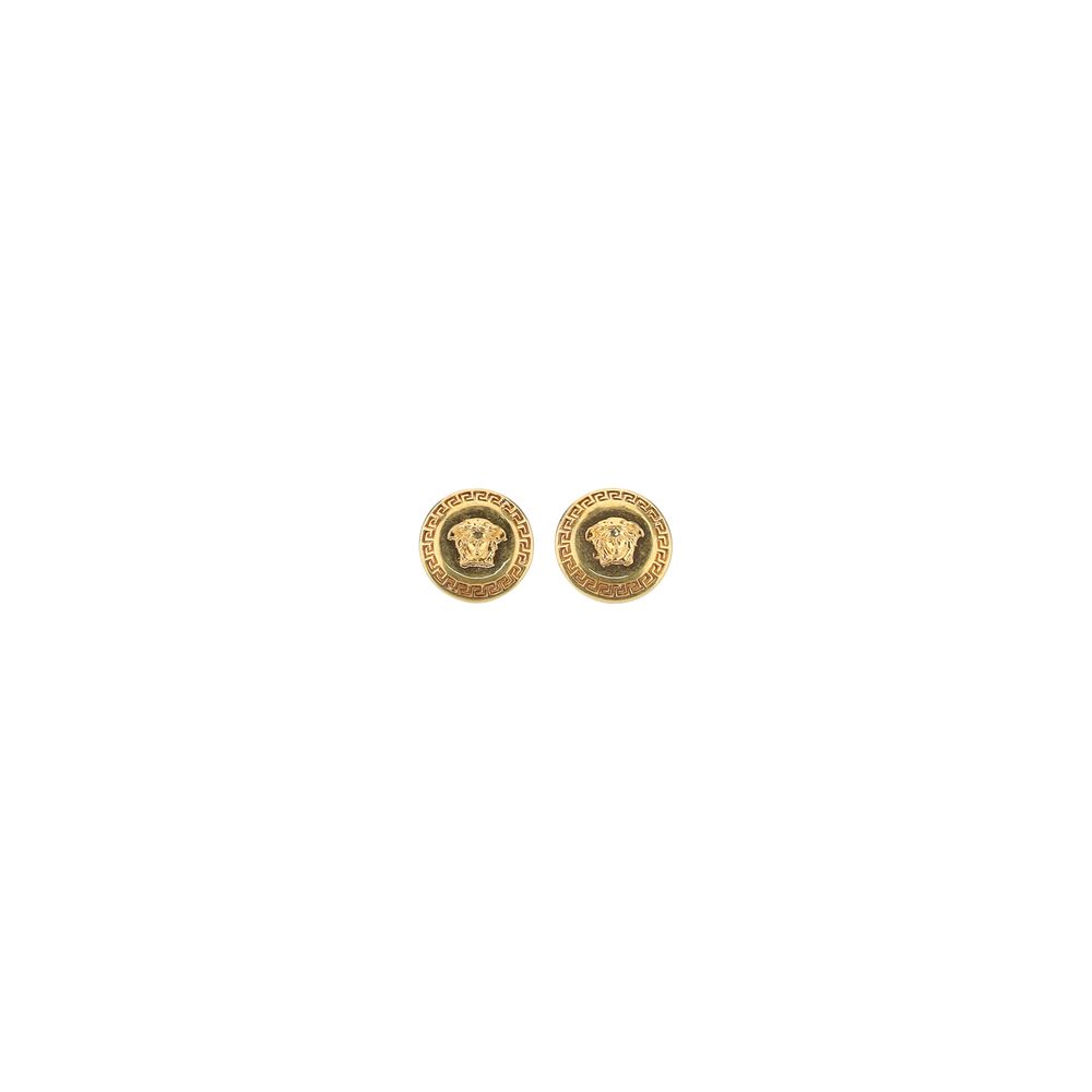 Boucles d'oreilles Versace Medusa dorées