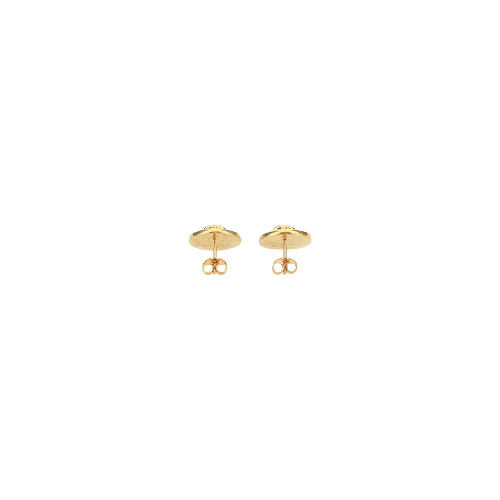Boucles d'oreilles Versace Medusa dorées