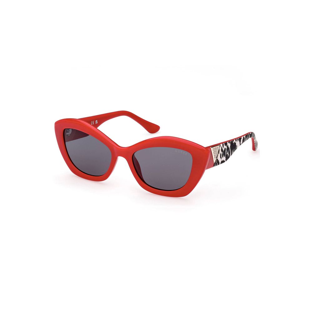 Lunettes Guess Jeans teardrop rouges
