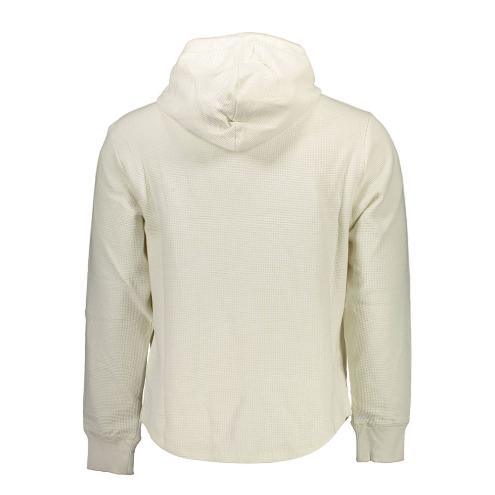 Sweat à capuche Calvin Klein blanc