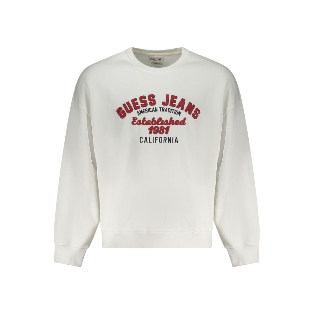 Sweatshirt Guess Jeans blanc