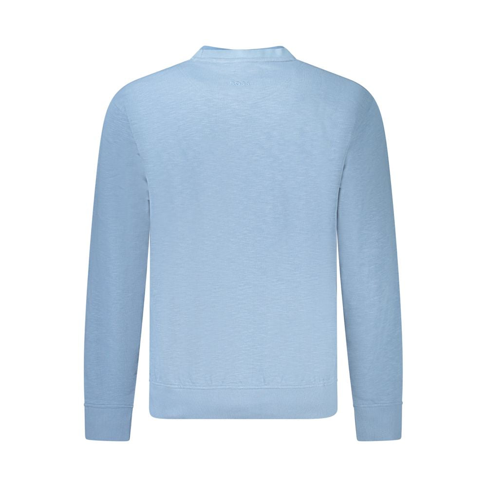 Sweat-shirt Hugo Boss bleu clair
