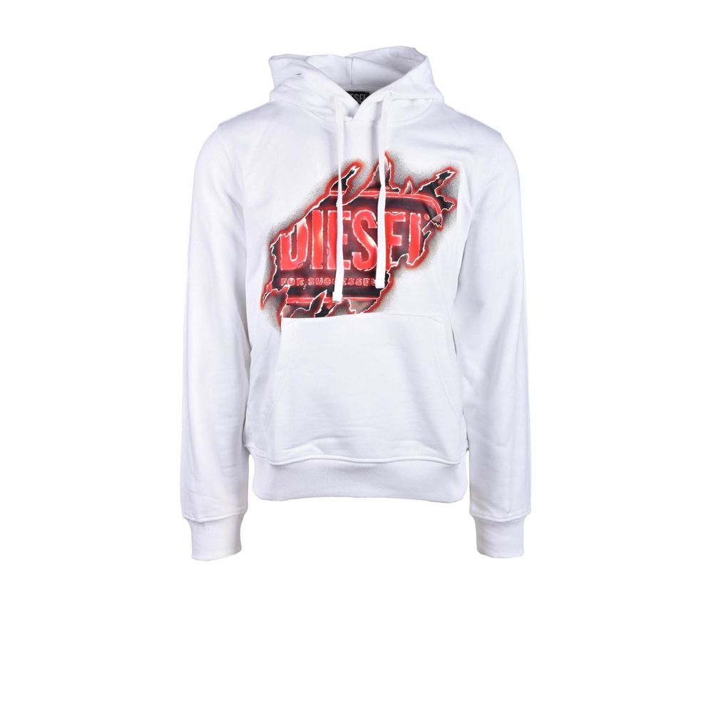 Hoodie Diesel DIEFELUAAG2ST0745634 blanc