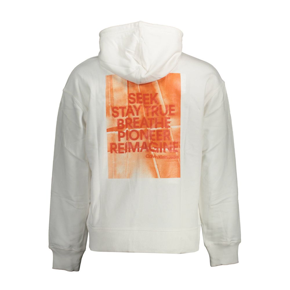 Sweatshirt Calvin Klein blanc
