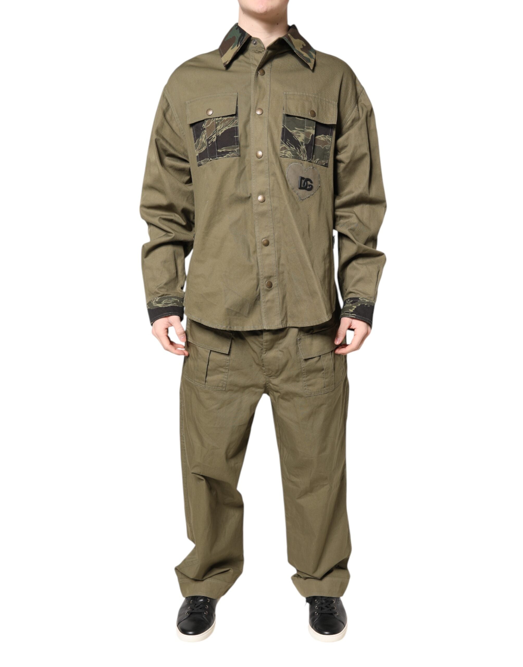 Chemise pantalon Dolce & Gabbana bruns