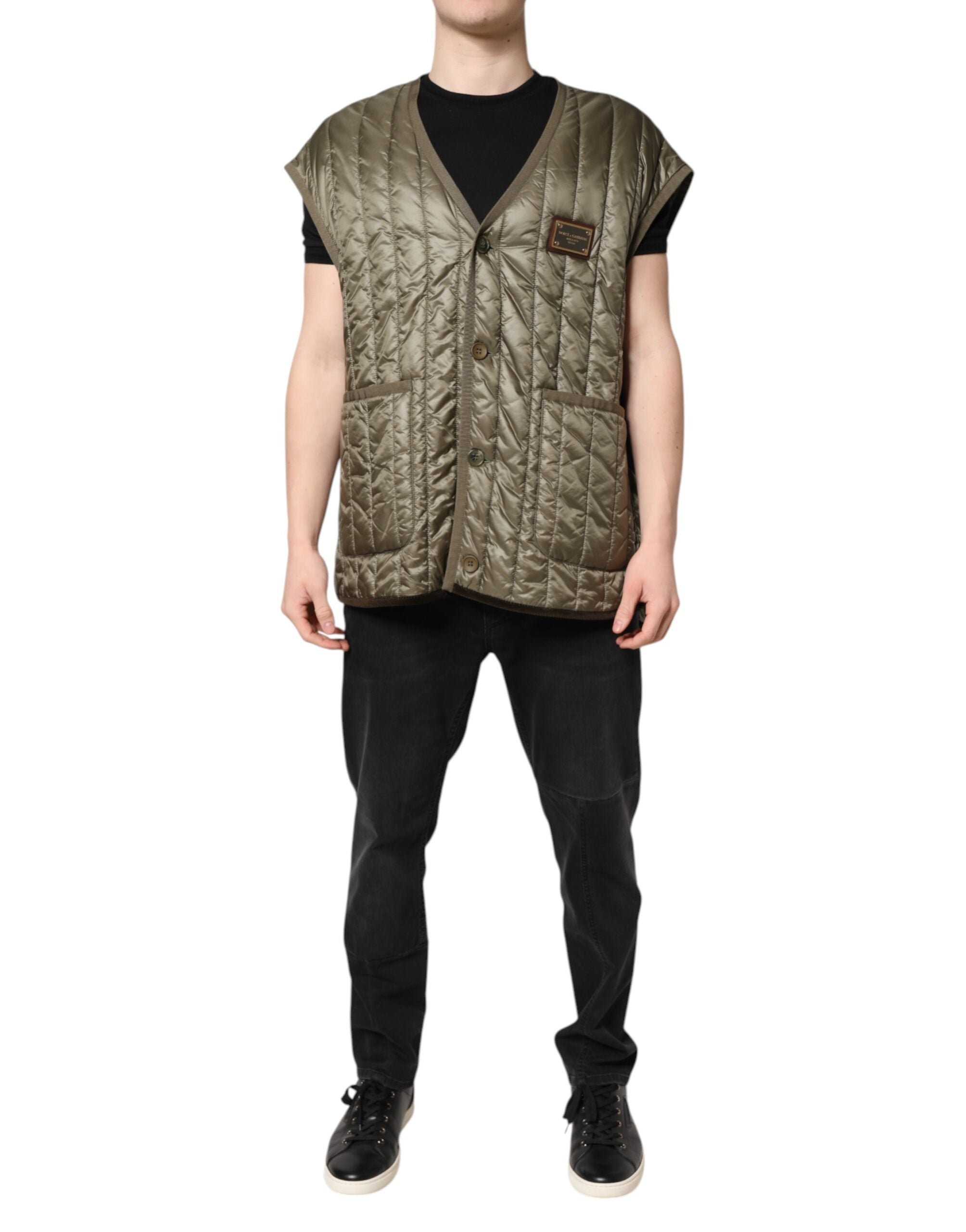 Gilet DOLCE & GABBANA marron