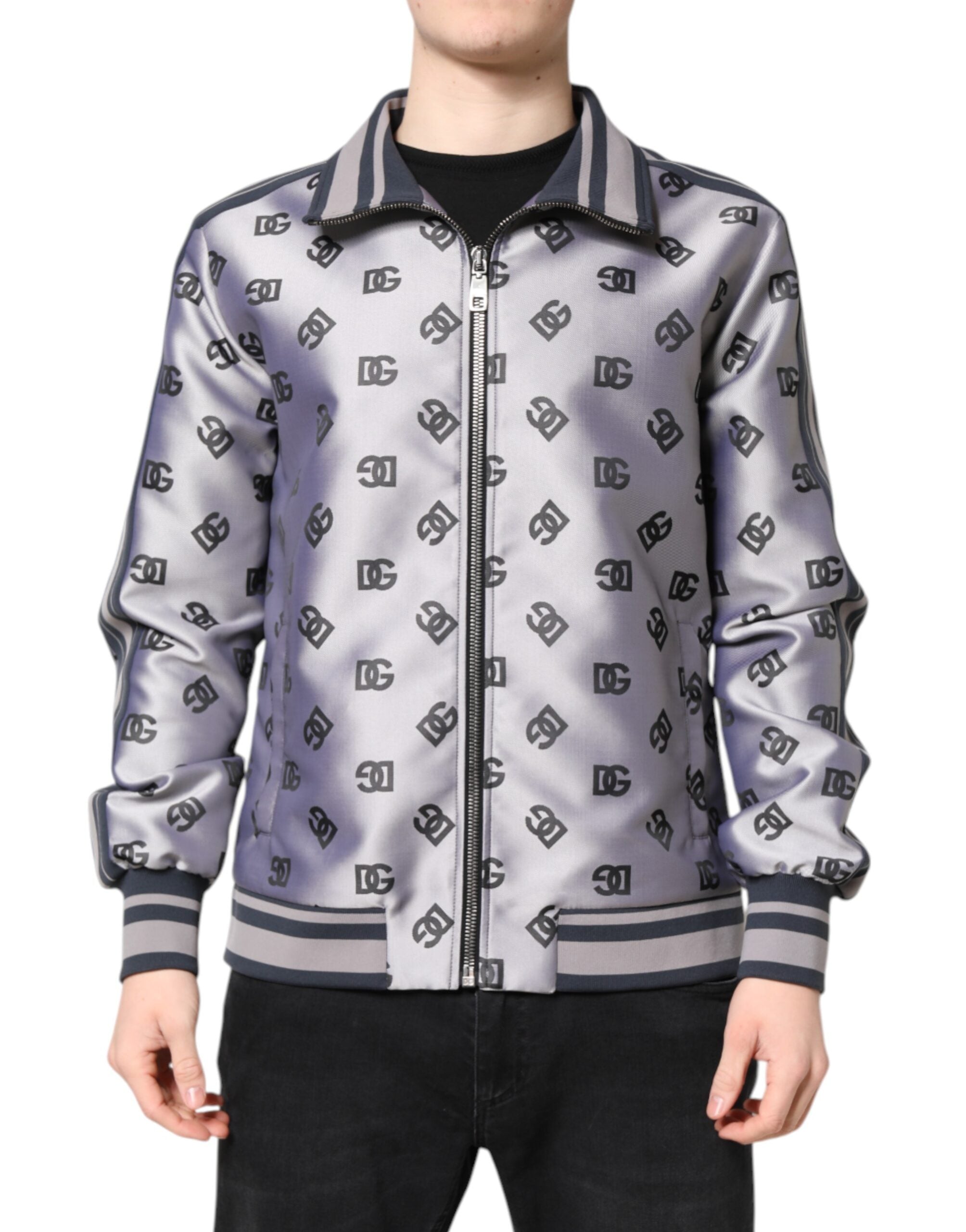 Veste bomber Dolce & Gabbana grise