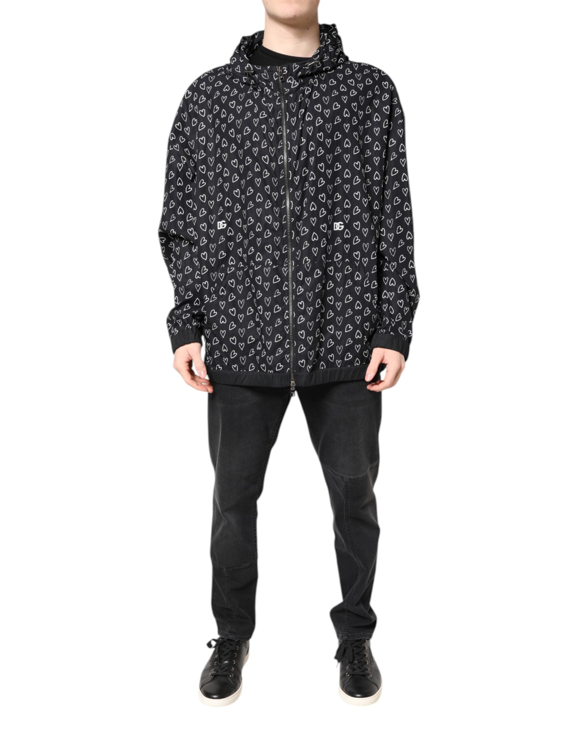 Veste DOLCE & GABBANA à capuche noire