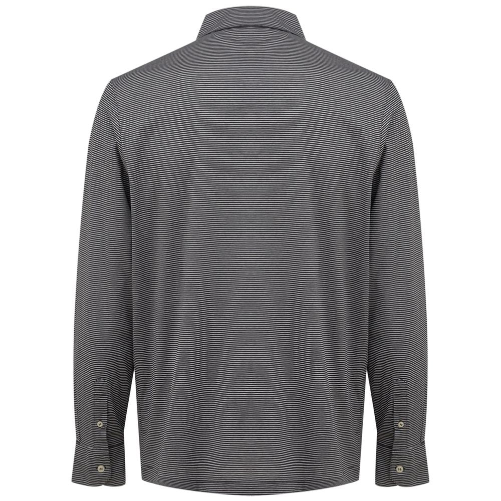Chemise Canali à rayures grises