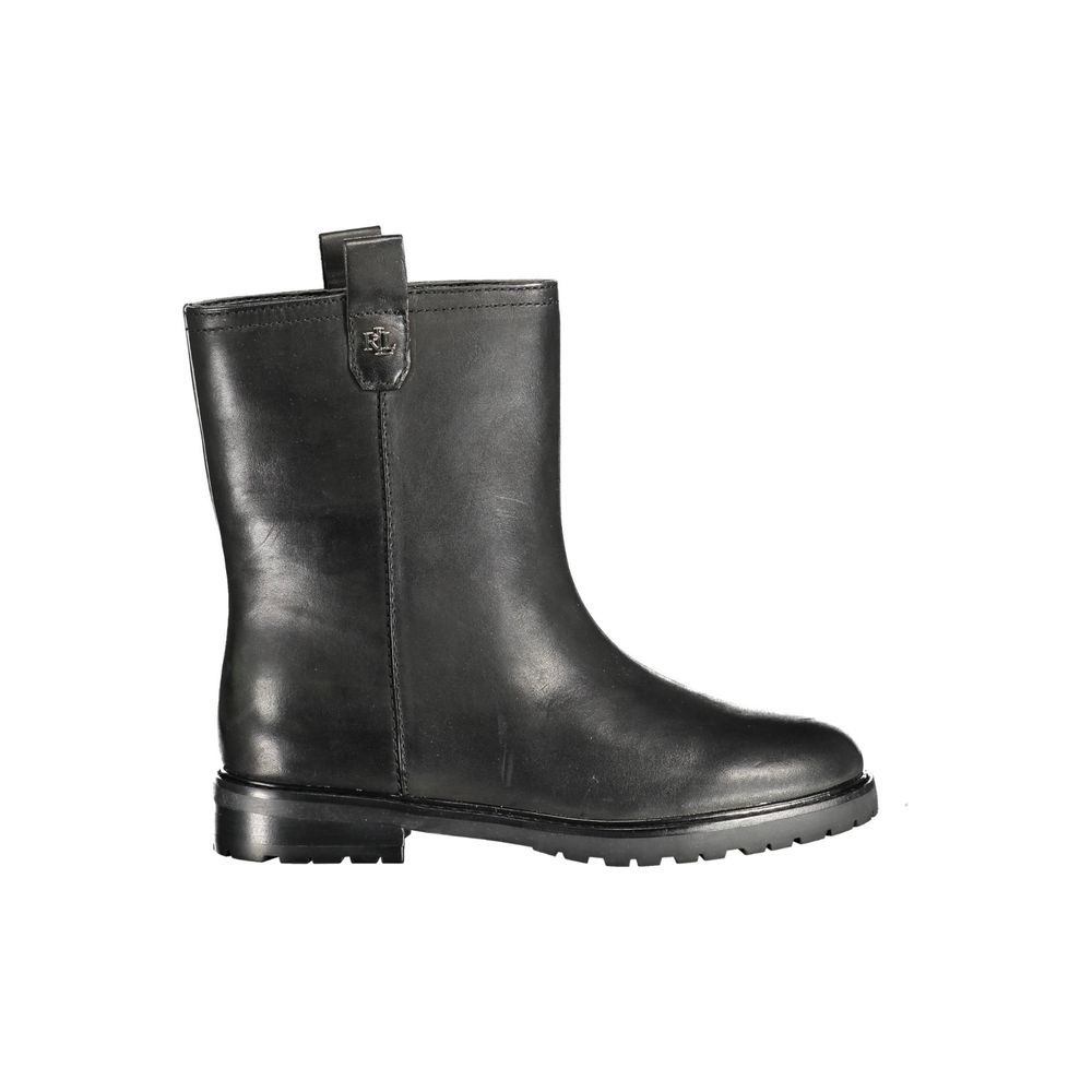 Bottines Ralph Lauren Evelynn noires