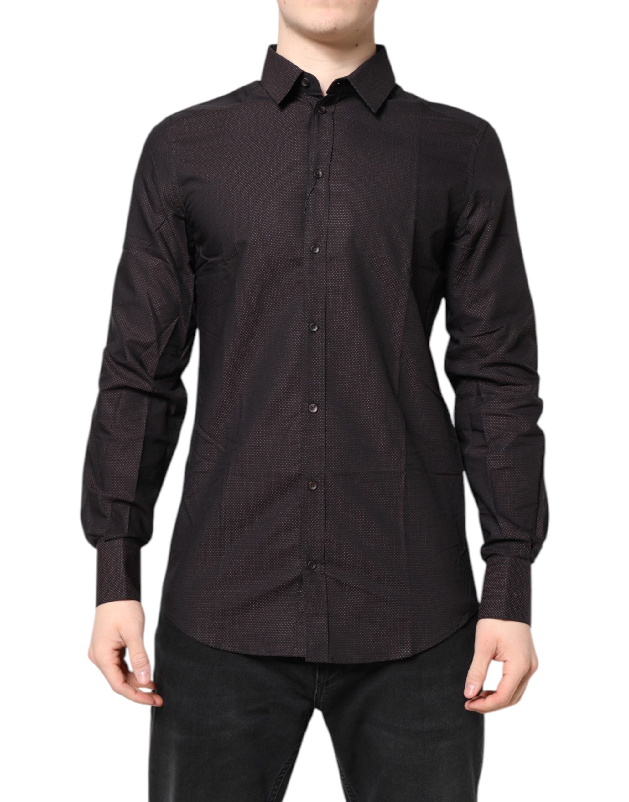 Chemise Dolce & Gabbana Gold marron