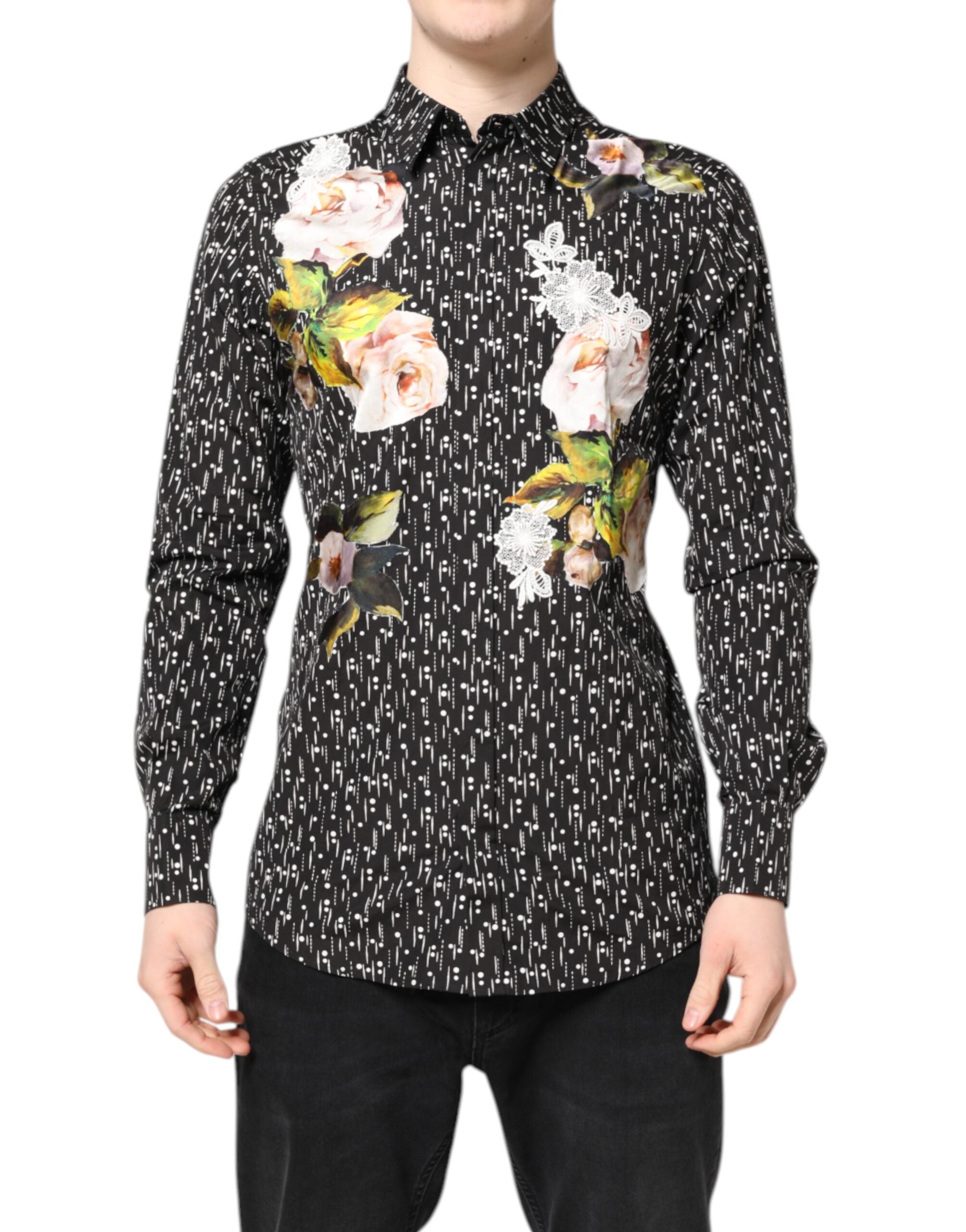 Chemise Dolce & Gabbana GOLD noire