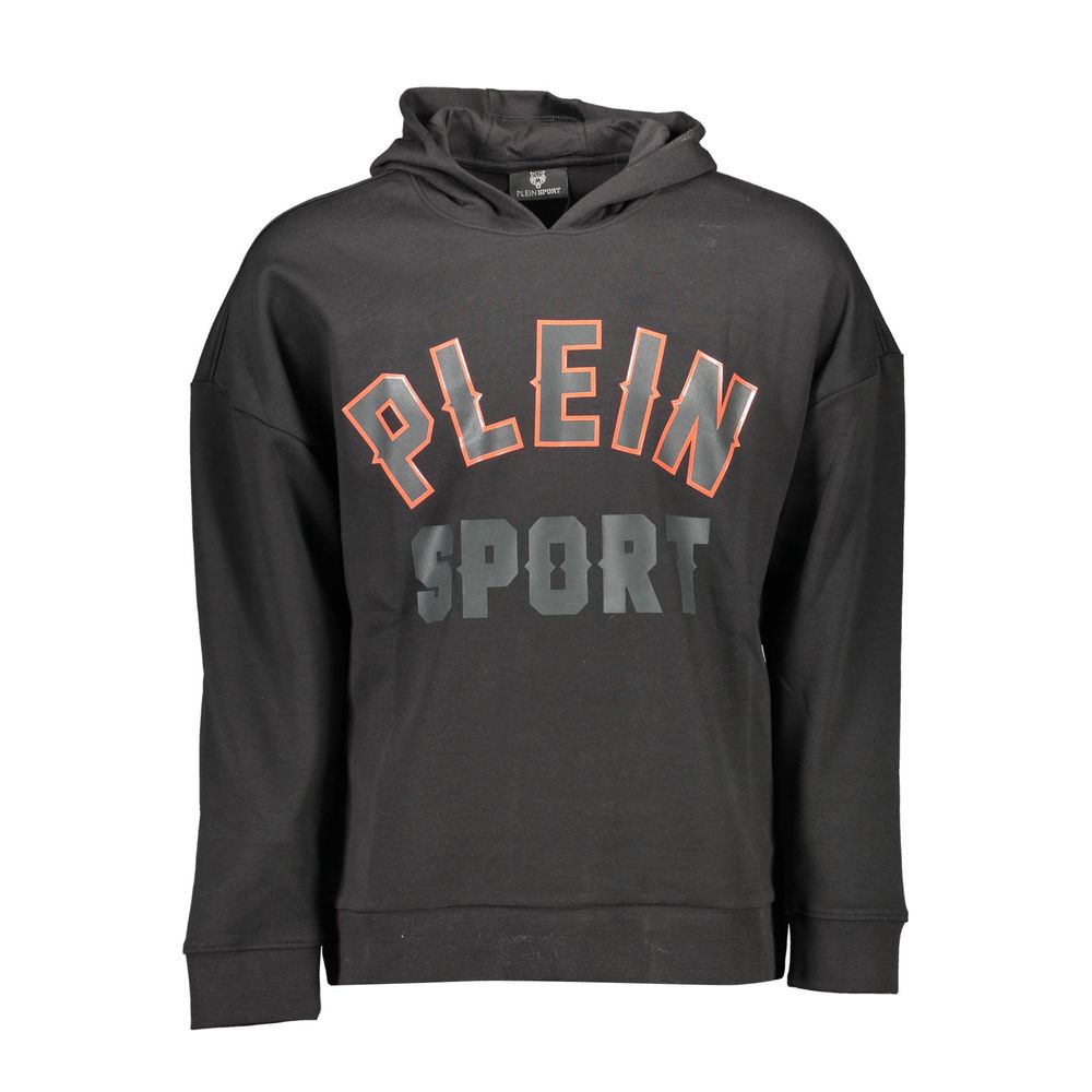 Sweat à capuche Plein Sport noir