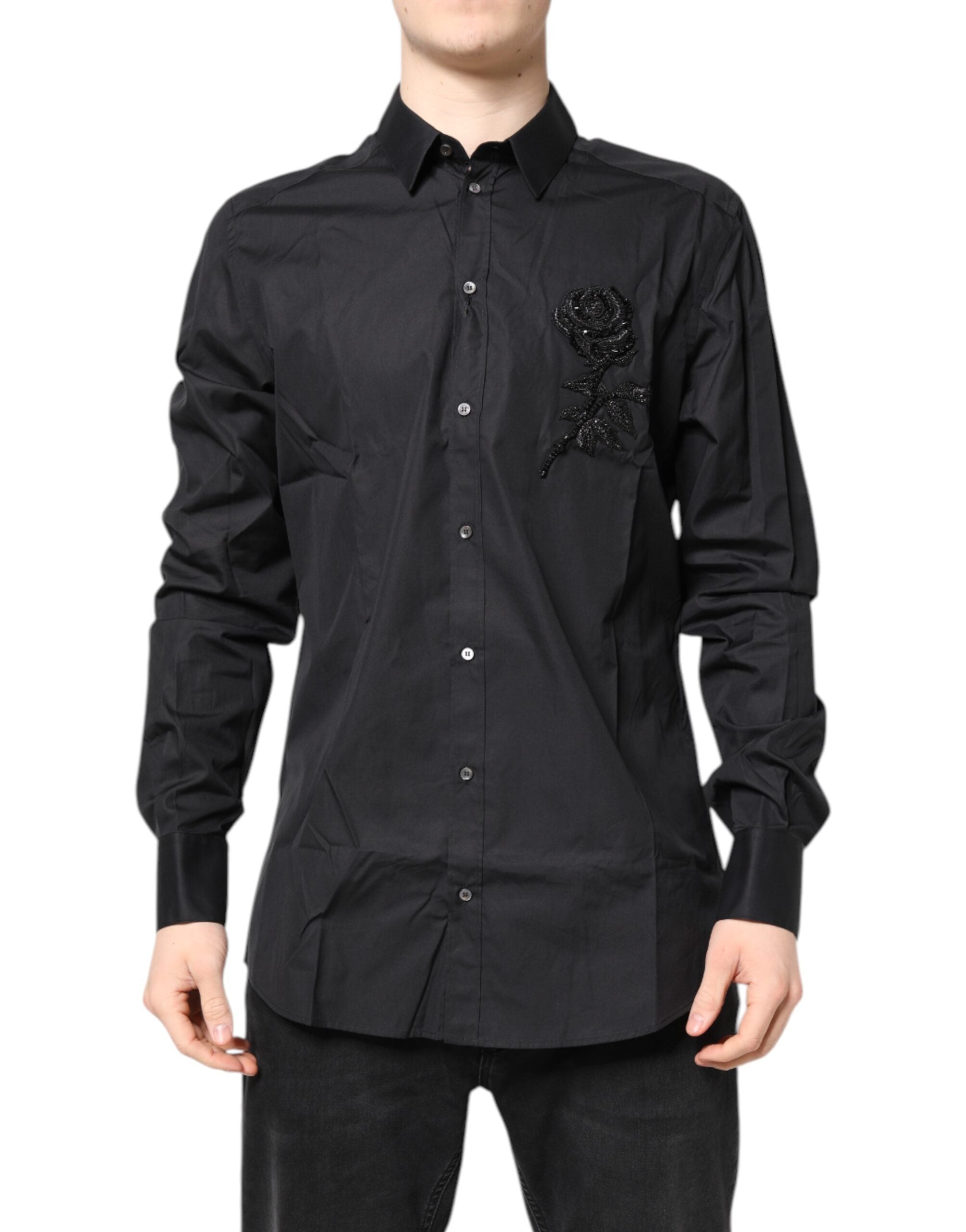 Chemise dolce & gabbana GOLD noire