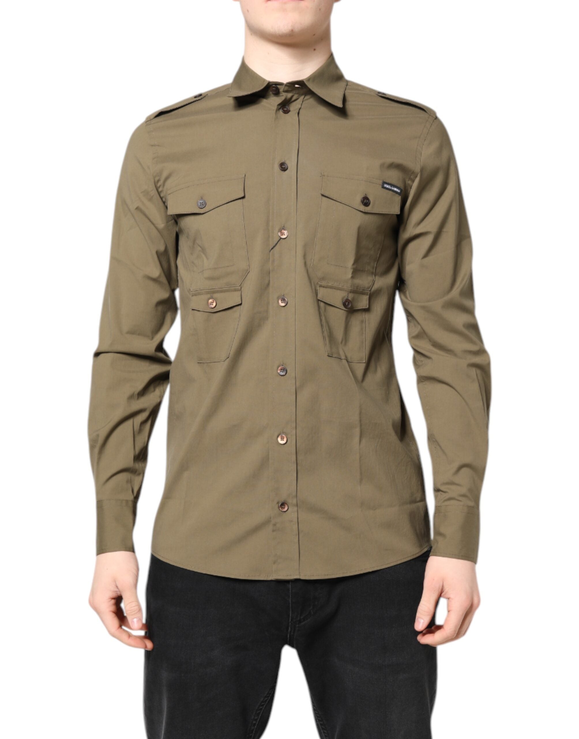 Chemise Dolce & Gabbana brune