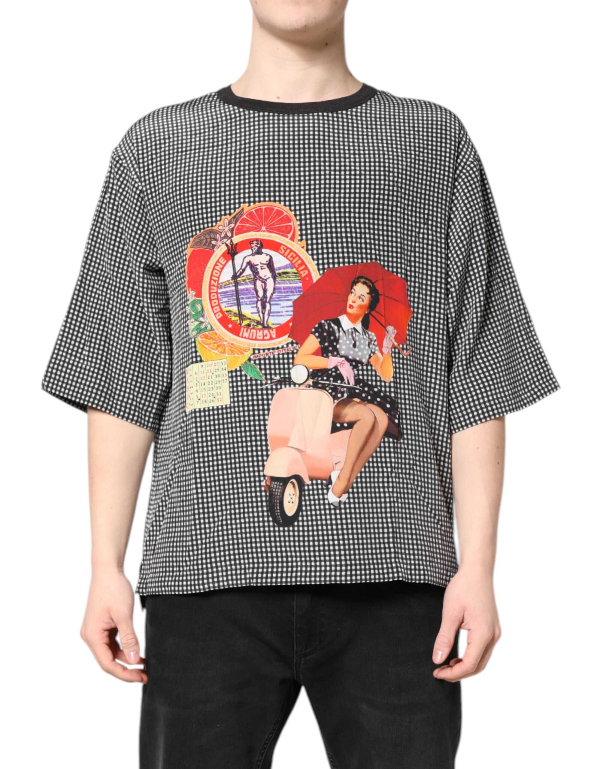 T-shirt Dolce & Gabbana graphique noir