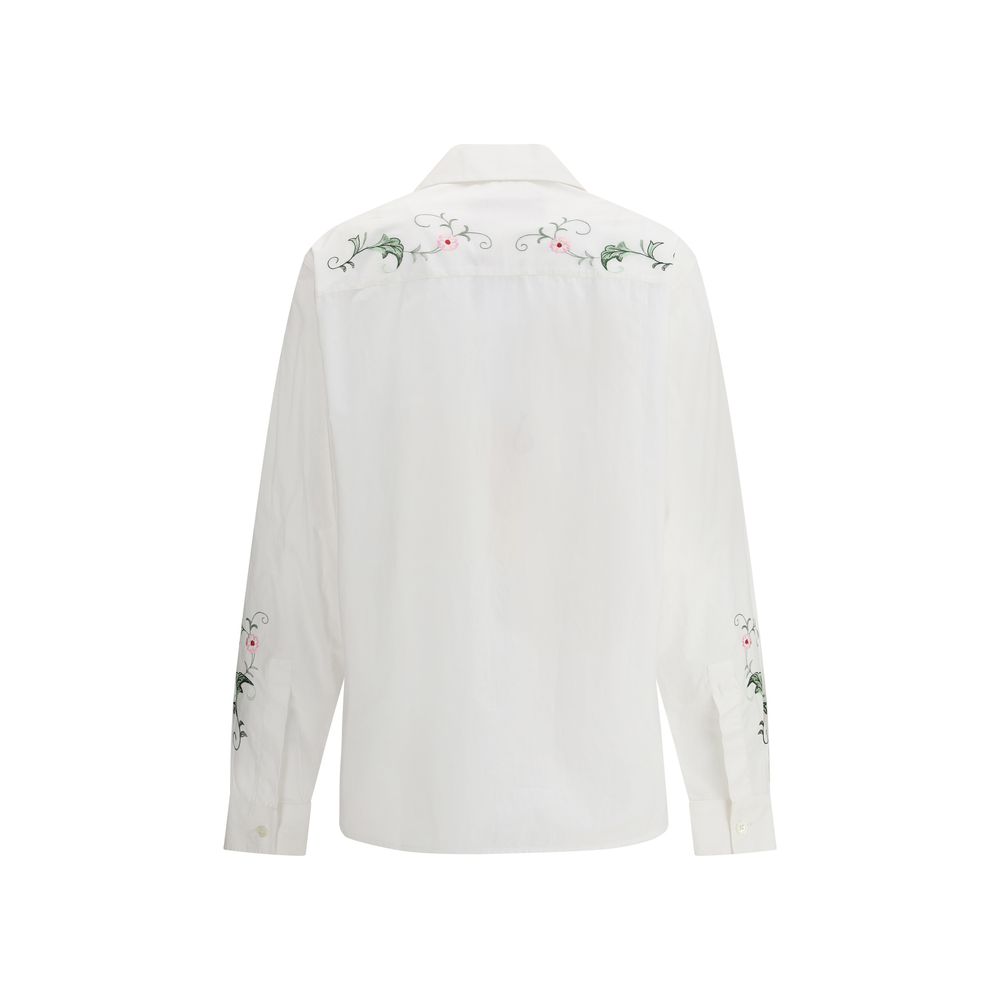 Chemise Baziszt brodée blanche