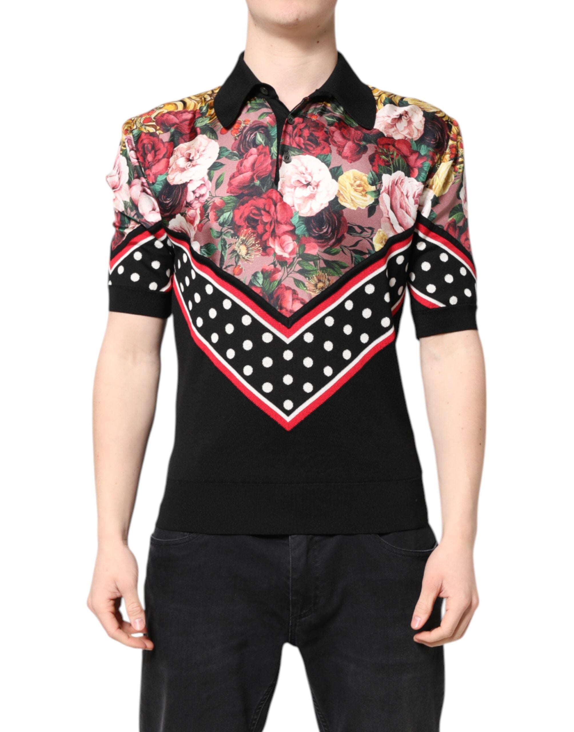 T-shirt dolce & gabbana collier noir