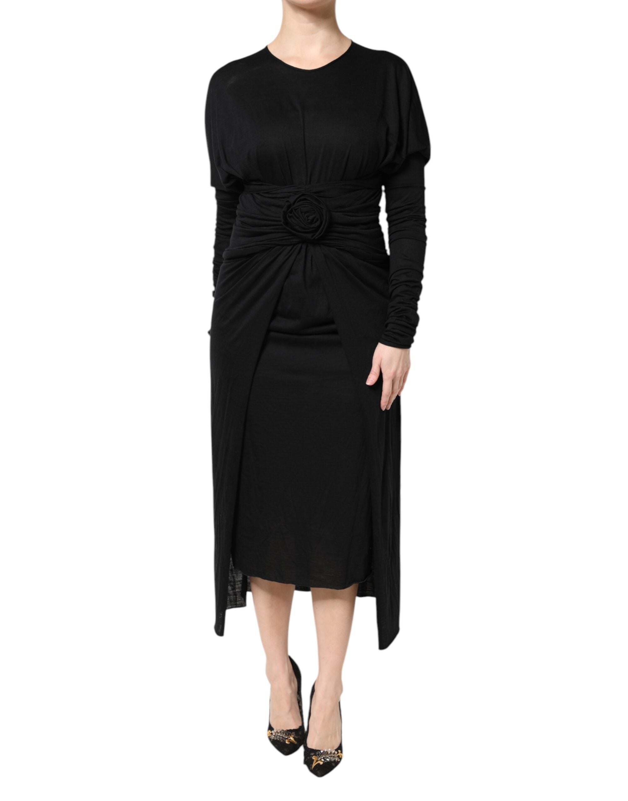 Robe Dolce & Gabbana sheath noire