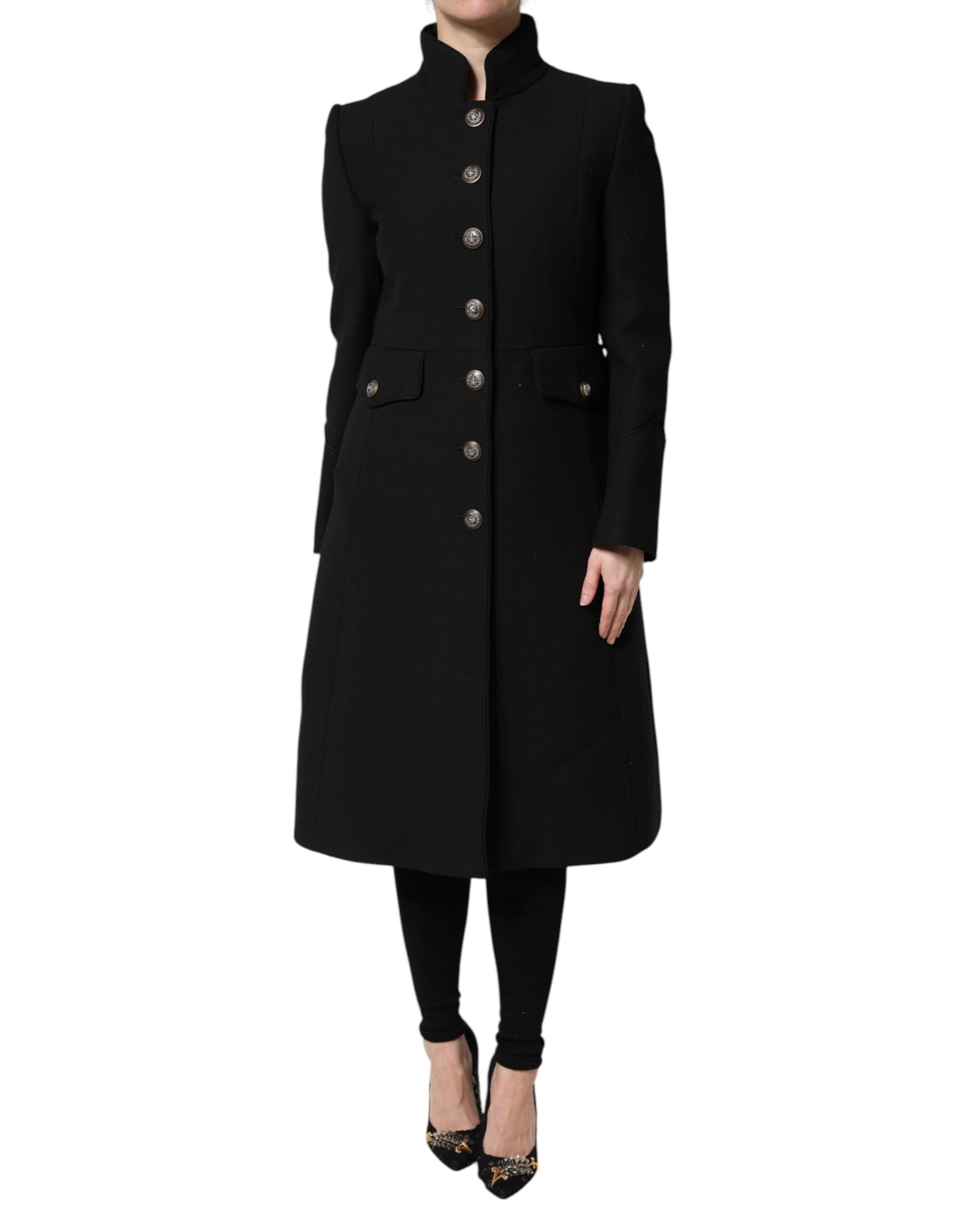 Manteau trench Dolce & Gabbana noir