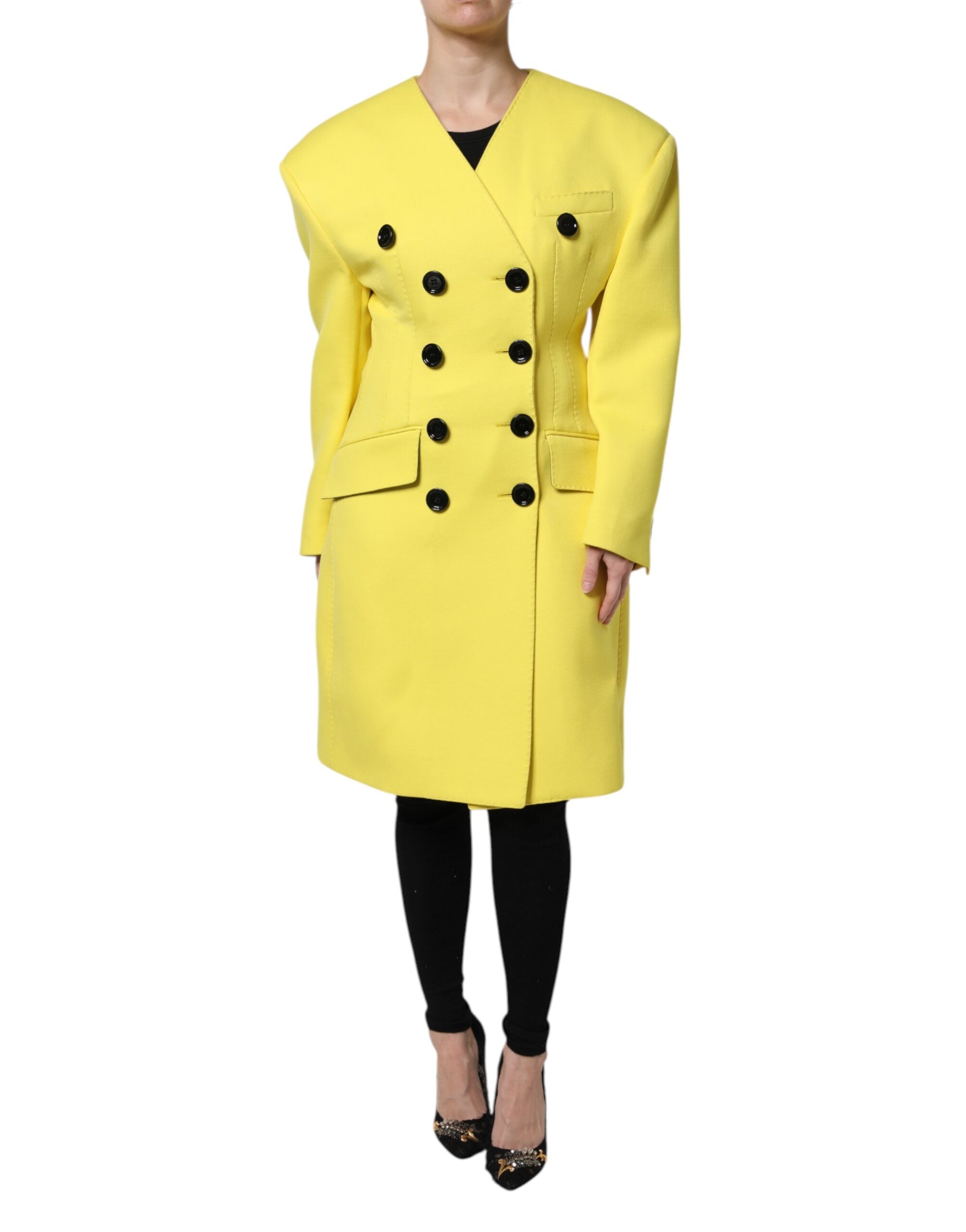 Trench coat Dolce & Gabbana jaune