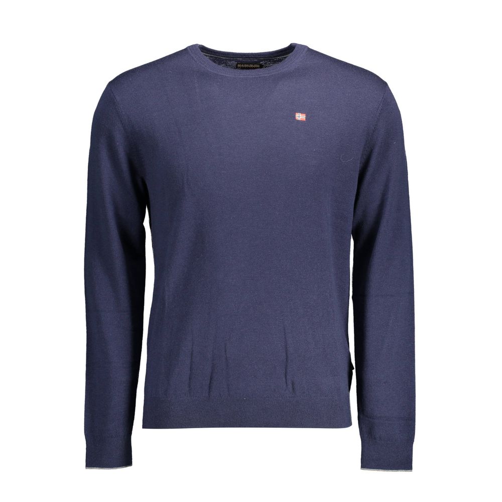 Pull Napapijri à manches longues bleu