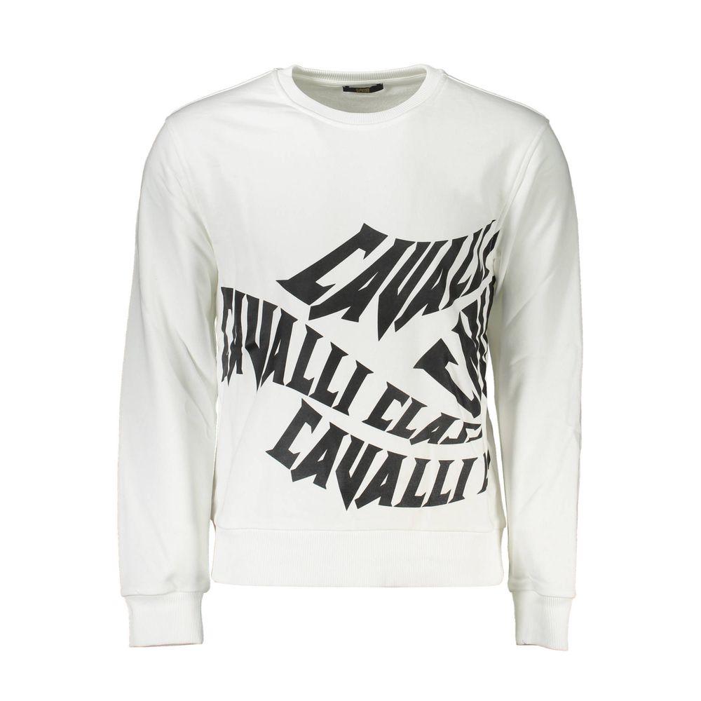 Sweatshirt Cavalli Class blanc