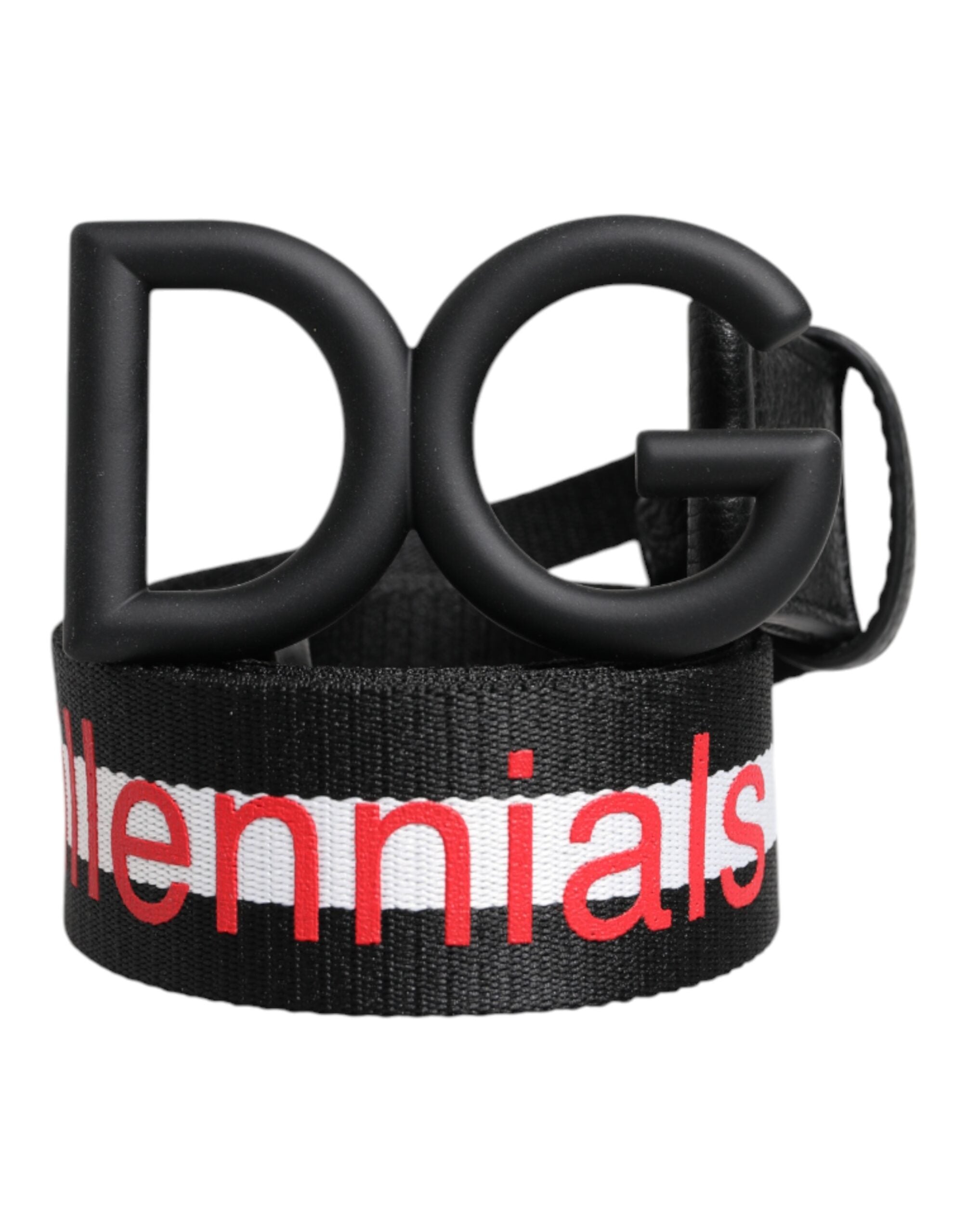 Ceinture Dolce & Gabbana DG noire